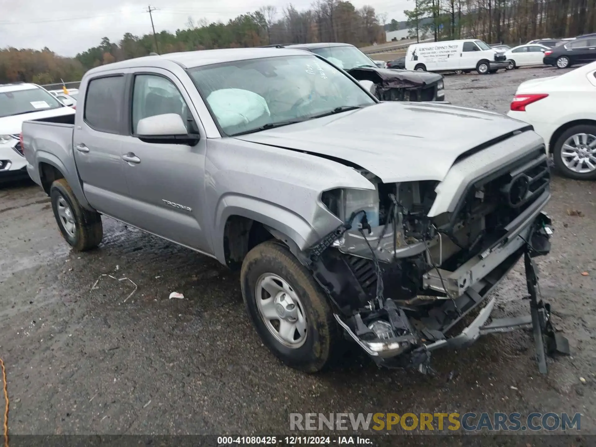 1 Photograph of a damaged car 3TYAX5GNXMT017989 TOYOTA TACOMA 2021