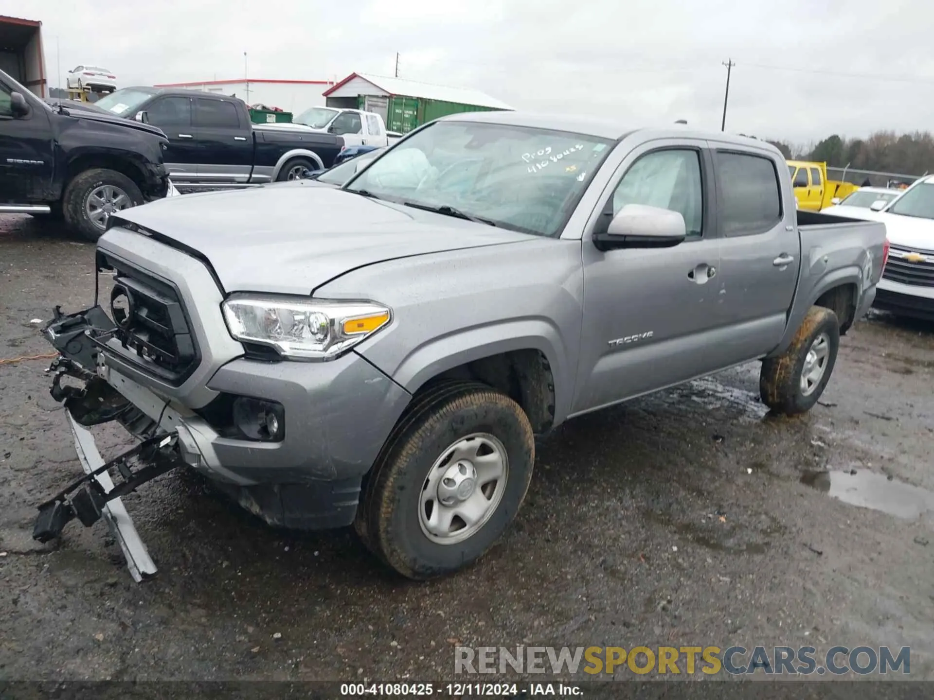 2 Photograph of a damaged car 3TYAX5GNXMT017989 TOYOTA TACOMA 2021