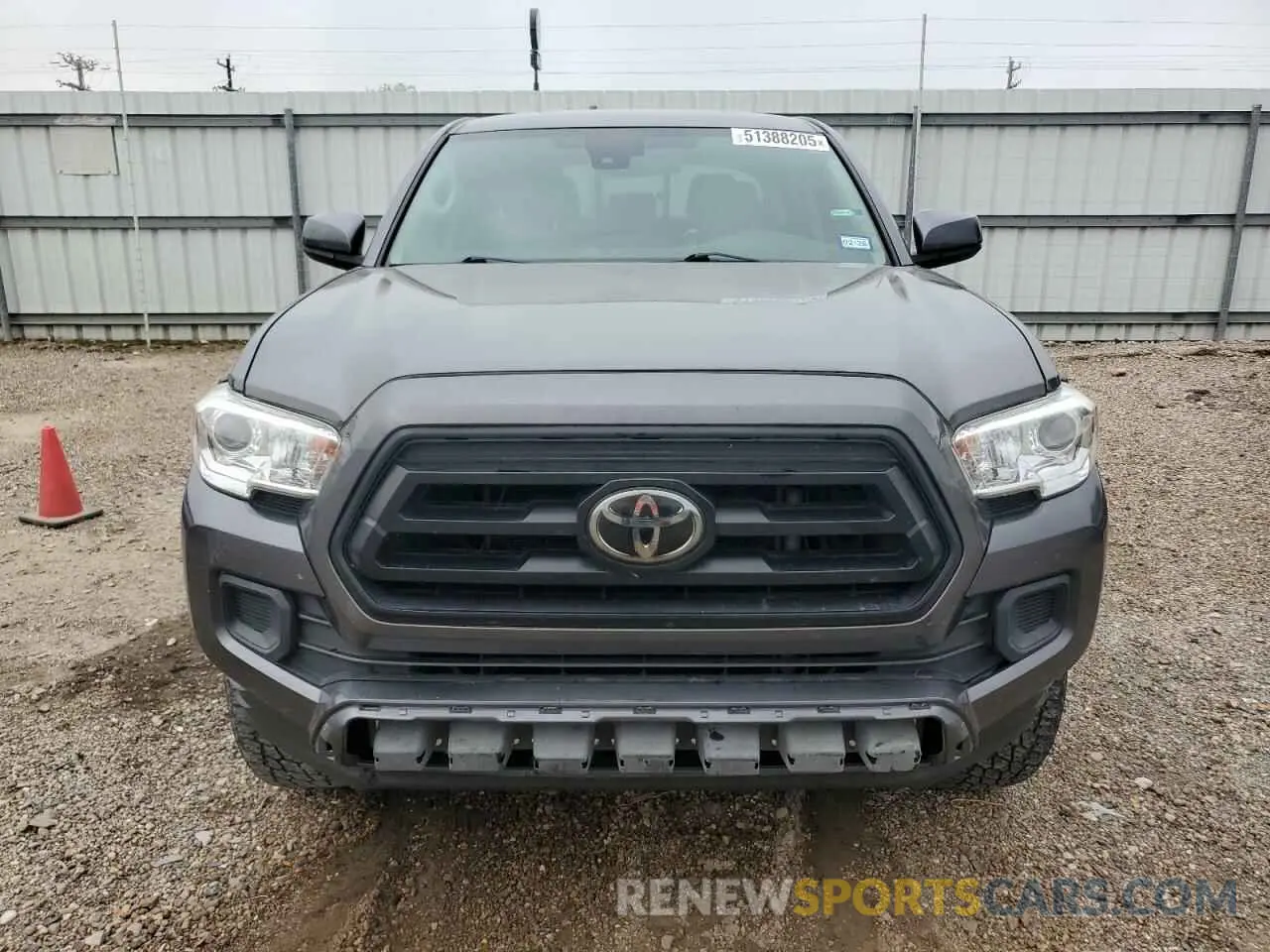 5 Photograph of a damaged car 3TYAX5GNXMT018737 TOYOTA TACOMA 2021