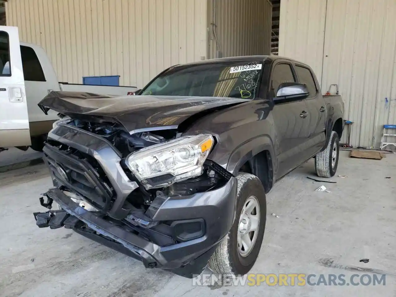 2 Photograph of a damaged car 3TYAX5GNXMT018768 TOYOTA TACOMA 2021