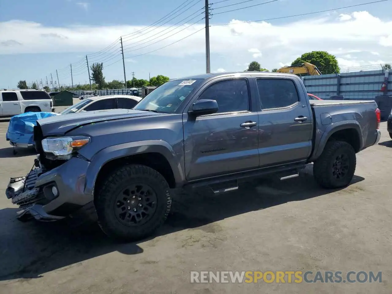 1 Photograph of a damaged car 3TYAZ5CN2MT011832 TOYOTA TACOMA 2021