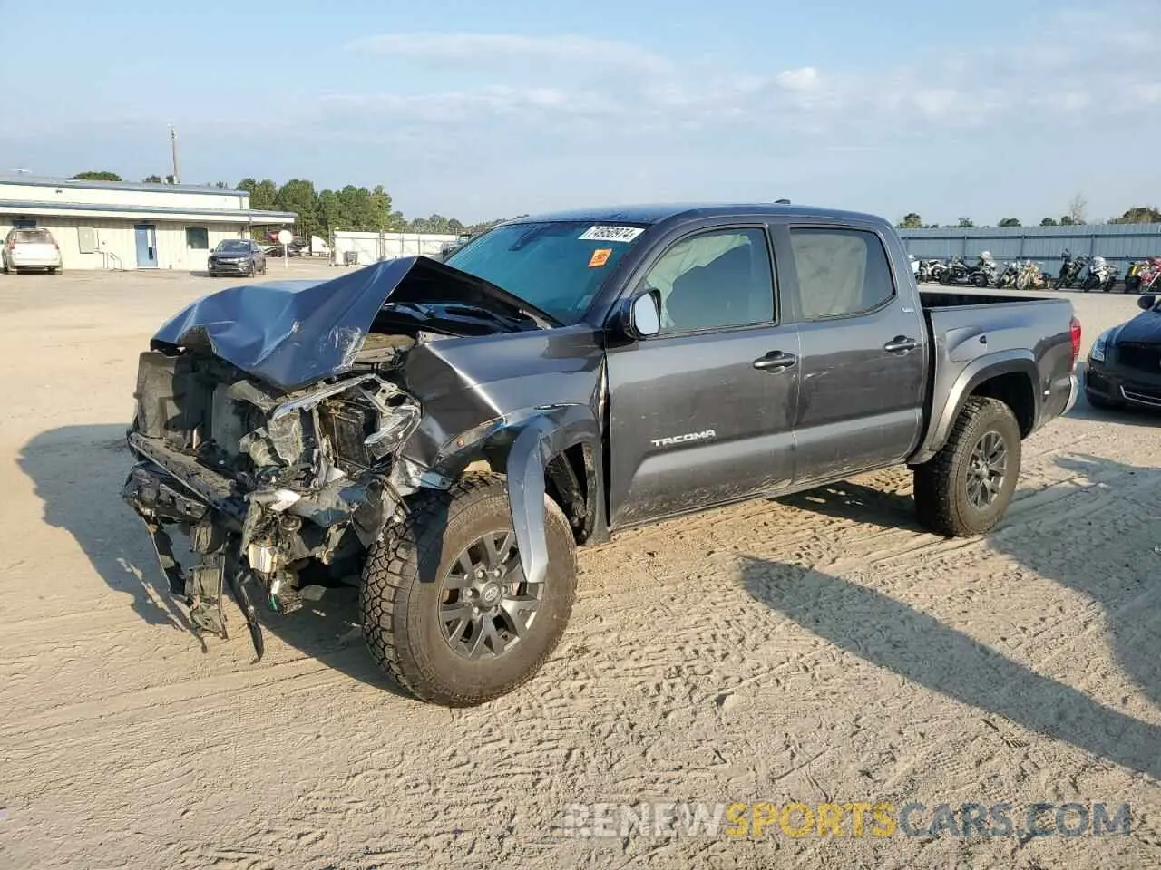 1 Photograph of a damaged car 3TYAZ5CN3MT011452 TOYOTA TACOMA 2021