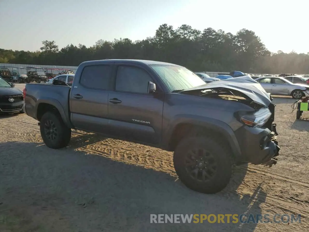 4 Photograph of a damaged car 3TYAZ5CN3MT011452 TOYOTA TACOMA 2021
