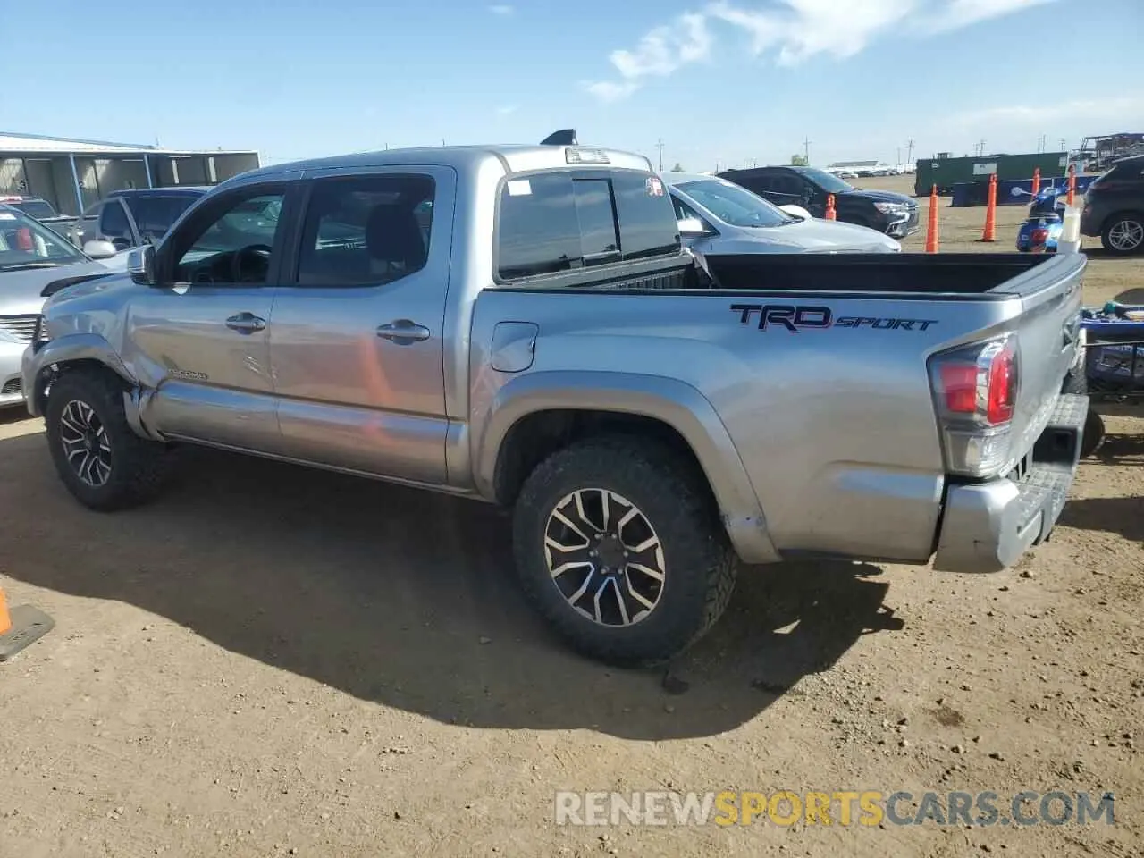 2 Photograph of a damaged car 3TYAZ5CN6MT002938 TOYOTA TACOMA 2021
