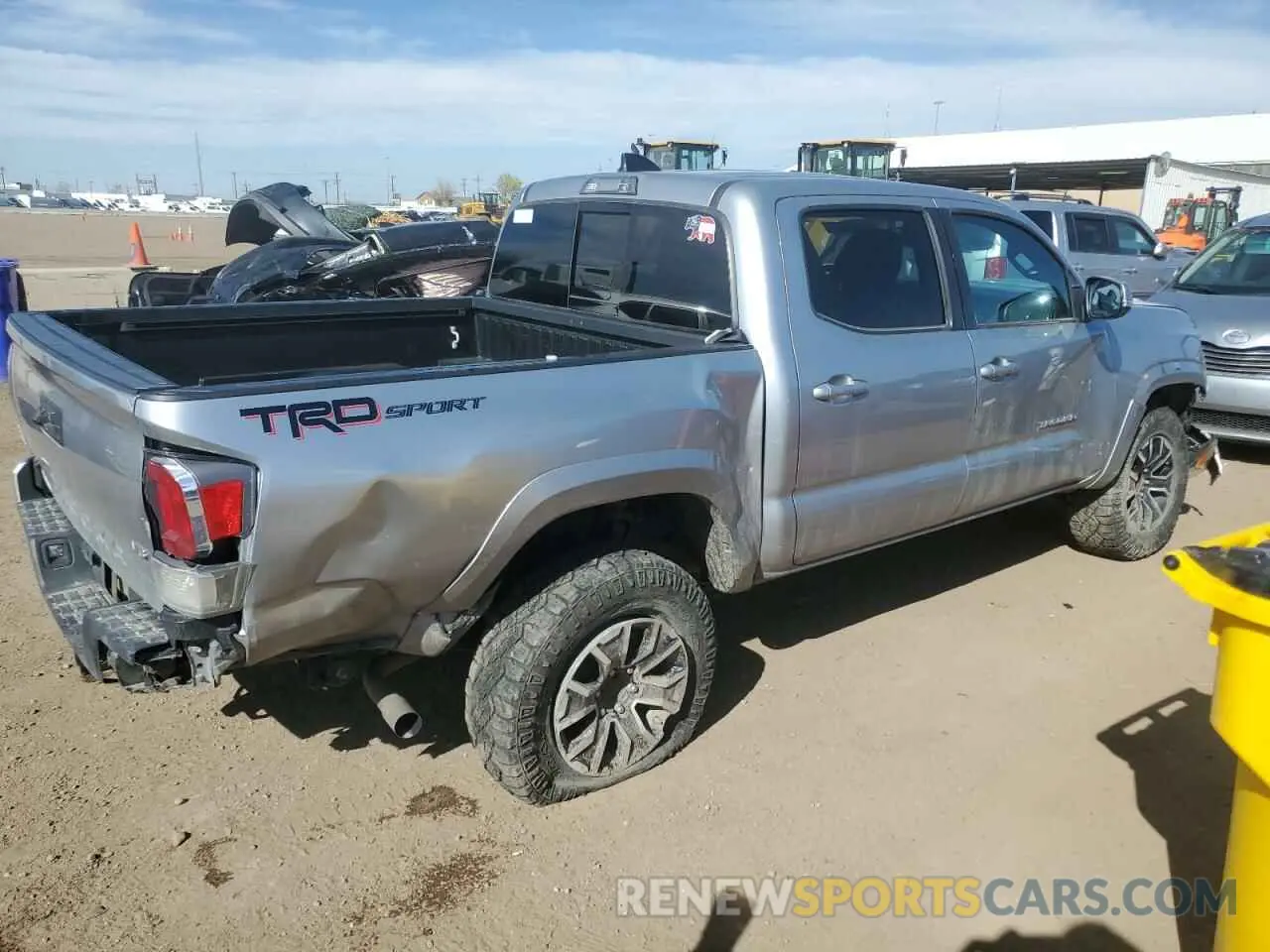 3 Photograph of a damaged car 3TYAZ5CN6MT002938 TOYOTA TACOMA 2021