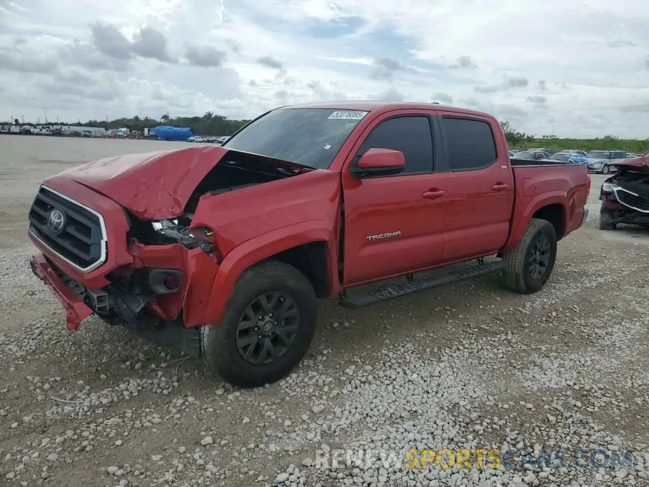 1 Photograph of a damaged car 3TYAZ5CN6MT012675 TOYOTA TACOMA 2021