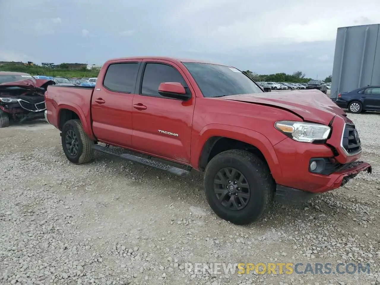 4 Photograph of a damaged car 3TYAZ5CN6MT012675 TOYOTA TACOMA 2021