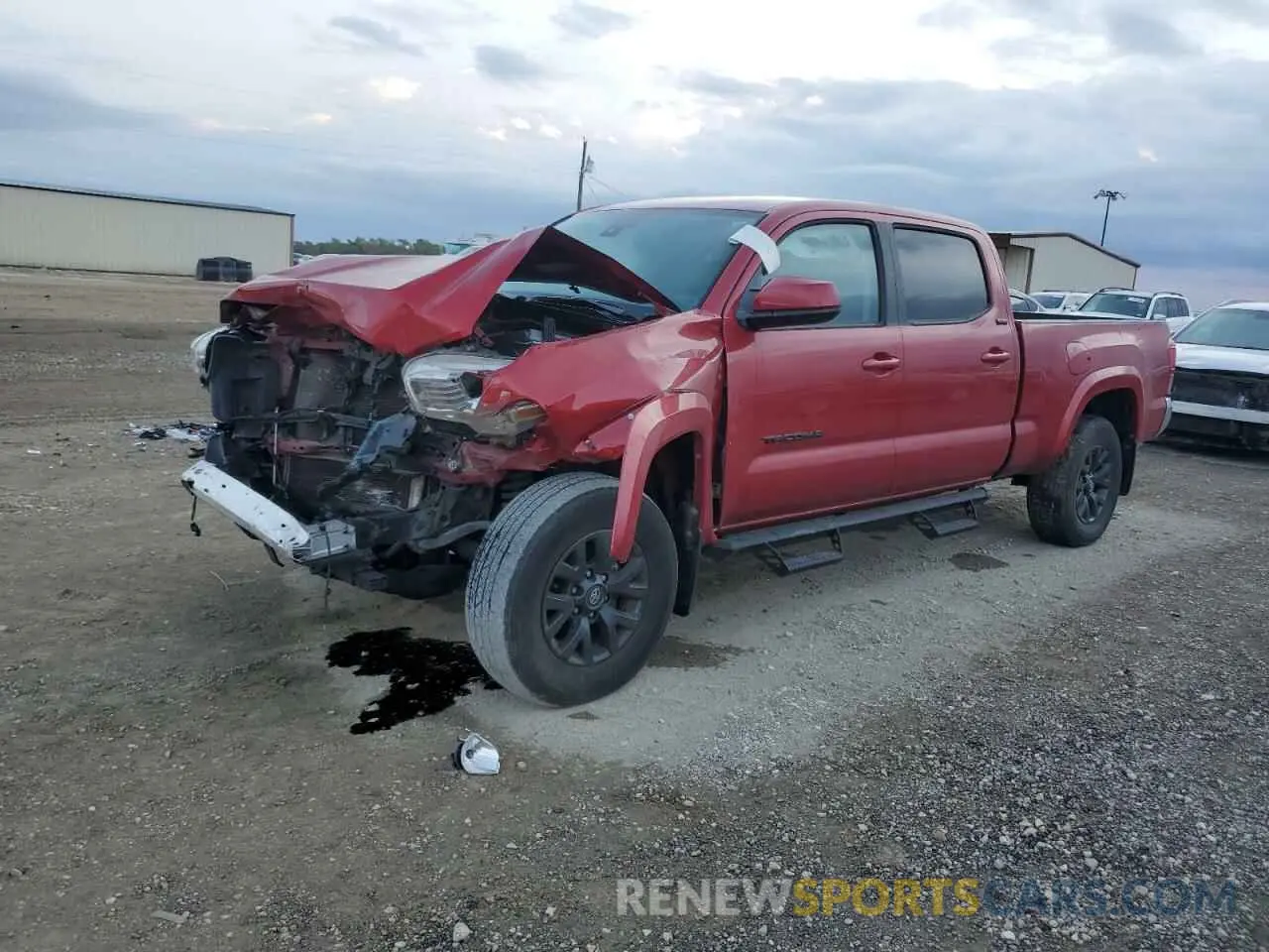 1 Photograph of a damaged car 3TYBZ5DN3MT000728 TOYOTA TACOMA 2021