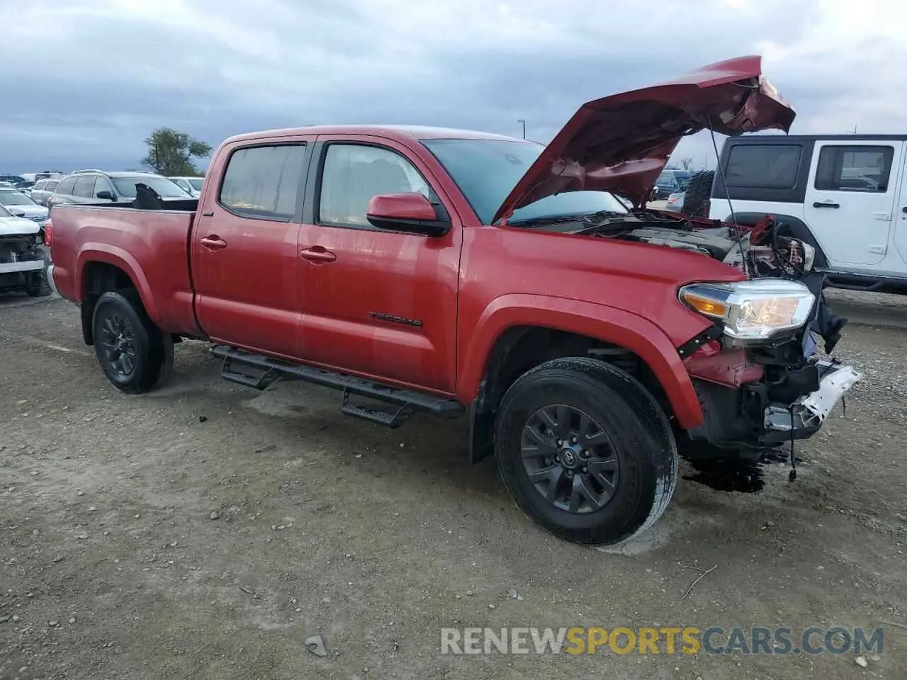 4 Photograph of a damaged car 3TYBZ5DN3MT000728 TOYOTA TACOMA 2021