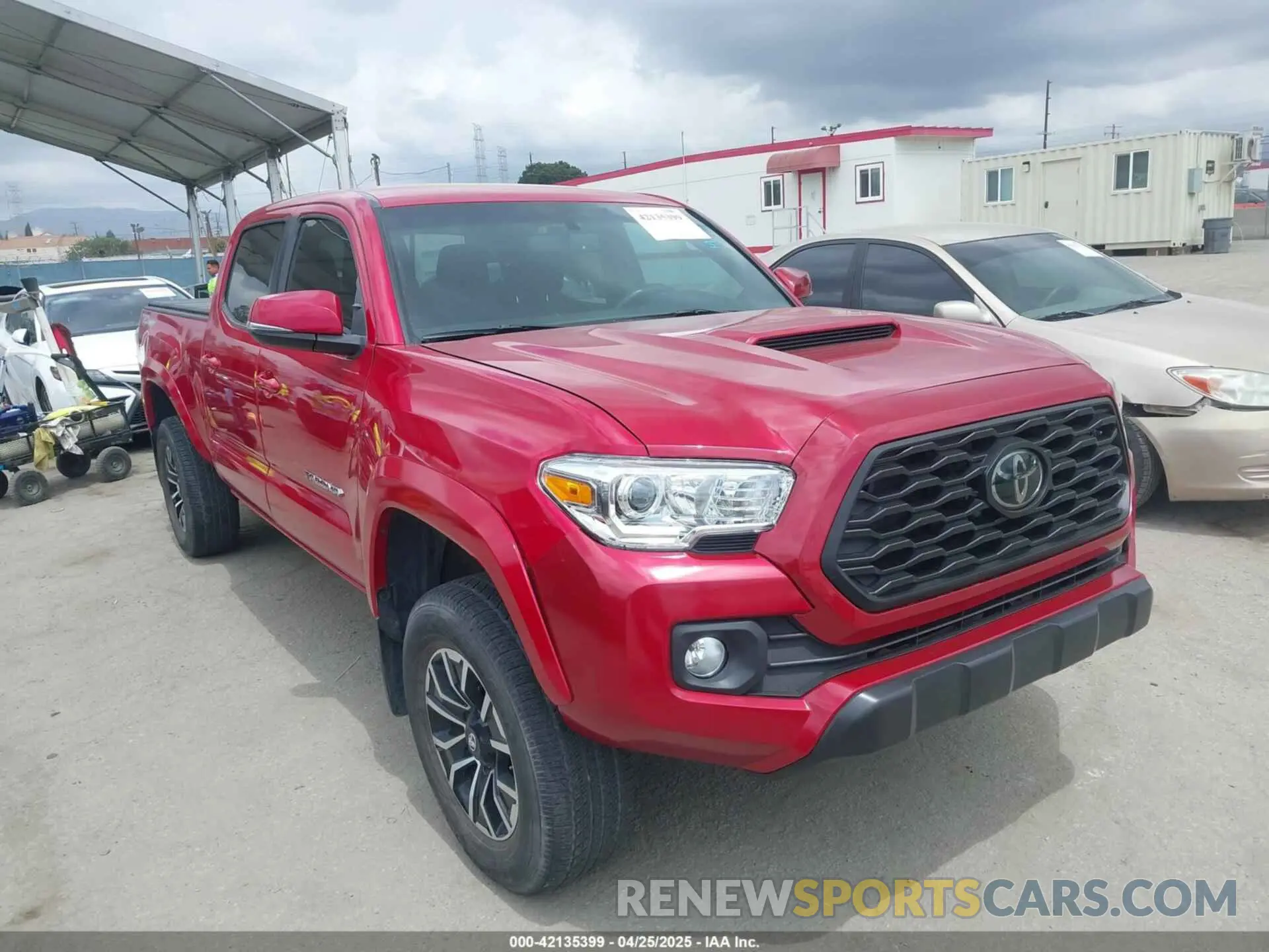 1 Photograph of a damaged car 3TYBZ5DN6MT000982 TOYOTA TACOMA 2021