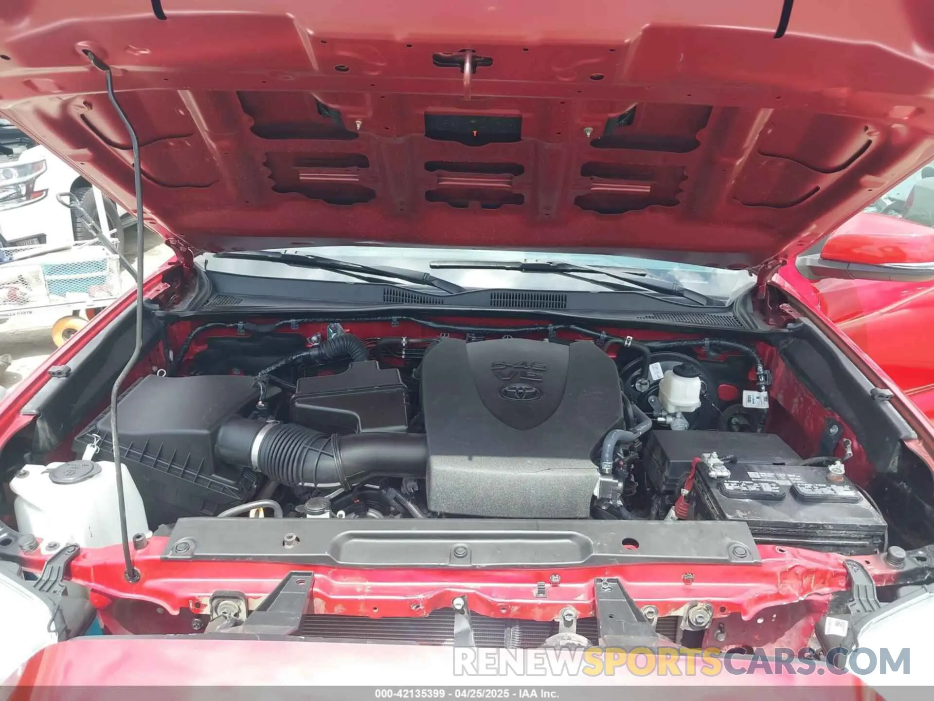 10 Photograph of a damaged car 3TYBZ5DN6MT000982 TOYOTA TACOMA 2021