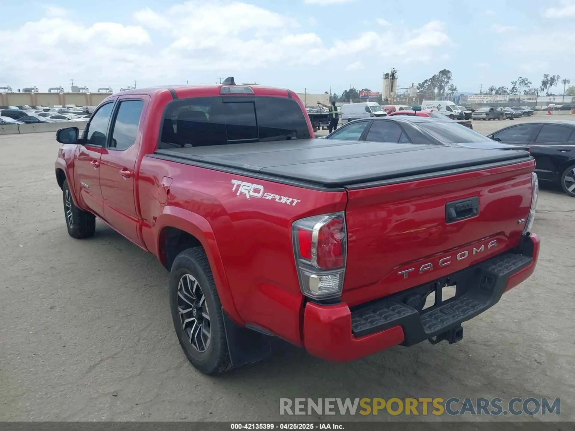 3 Photograph of a damaged car 3TYBZ5DN6MT000982 TOYOTA TACOMA 2021