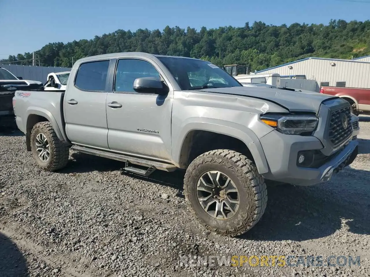 4 Photograph of a damaged car 3TYCZ5AN0MT012263 TOYOTA TACOMA 2021
