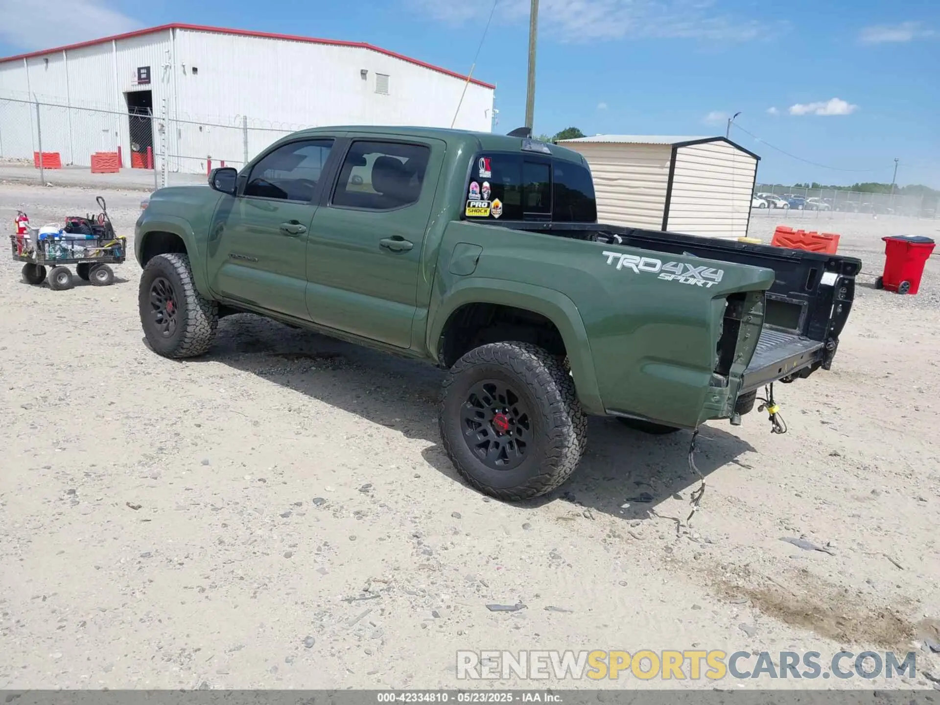 3 Photograph of a damaged car 3TYCZ5AN0MT035249 TOYOTA TACOMA 2021