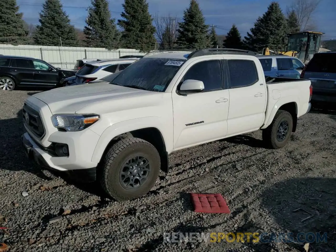 1 Photograph of a damaged car 3TYCZ5AN1MT011073 TOYOTA TACOMA 2021