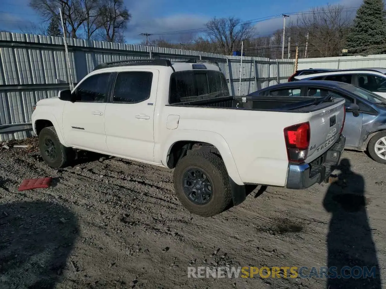 2 Photograph of a damaged car 3TYCZ5AN1MT011073 TOYOTA TACOMA 2021