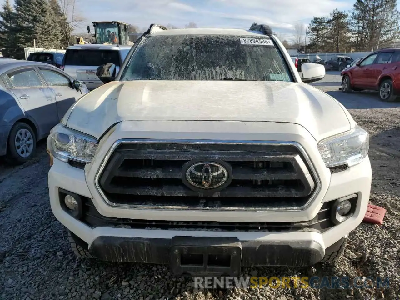 5 Photograph of a damaged car 3TYCZ5AN1MT011073 TOYOTA TACOMA 2021