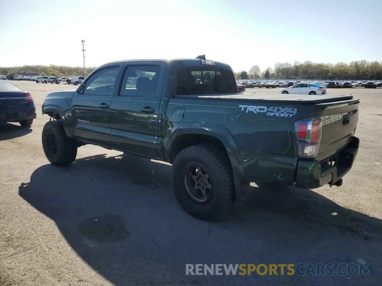 2 Photograph of a damaged car 3TYCZ5AN1MT041397 TOYOTA TACOMA 2021