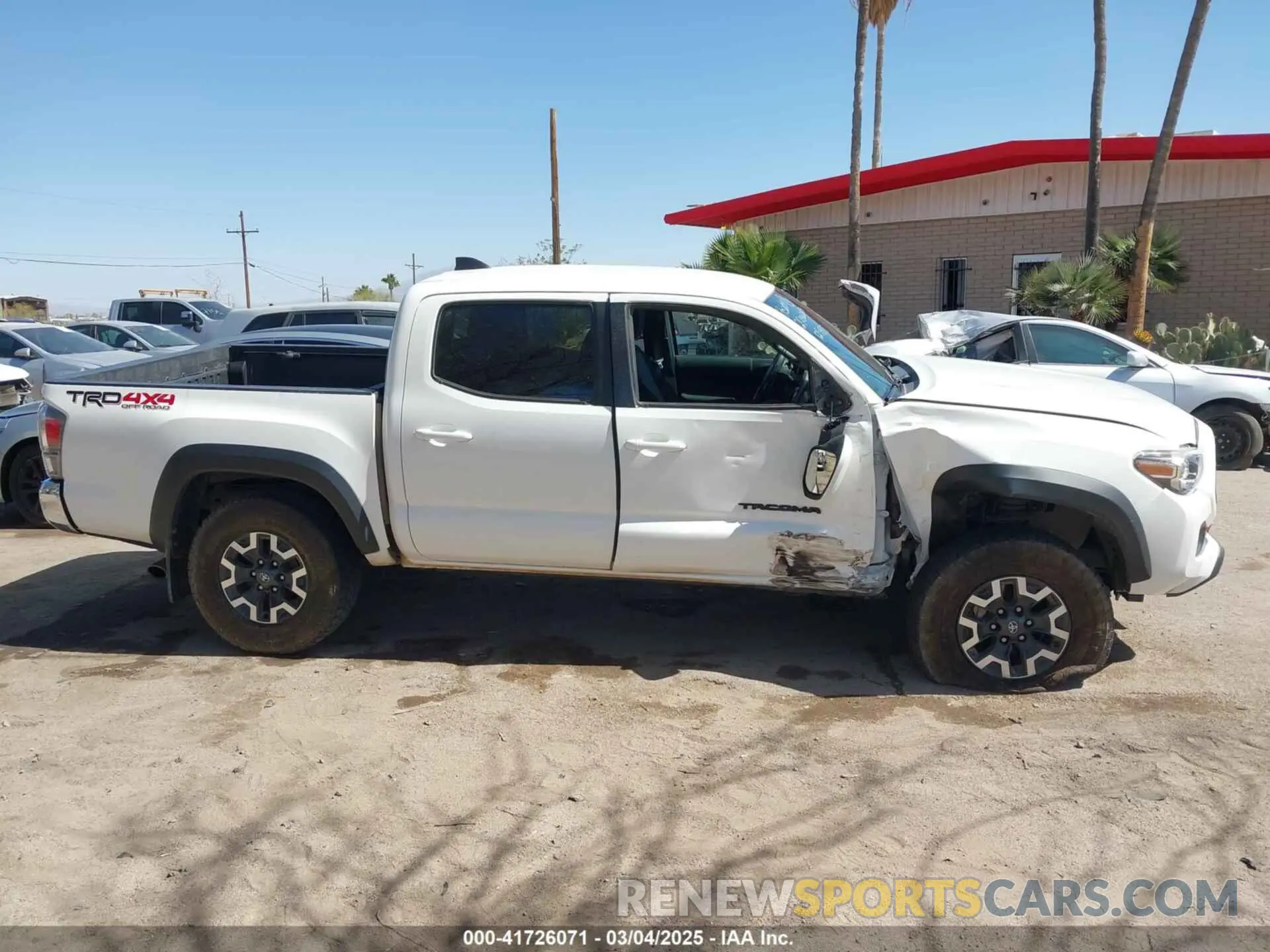 13 Photograph of a damaged car 3TYCZ5AN1MT051556 TOYOTA TACOMA 2021