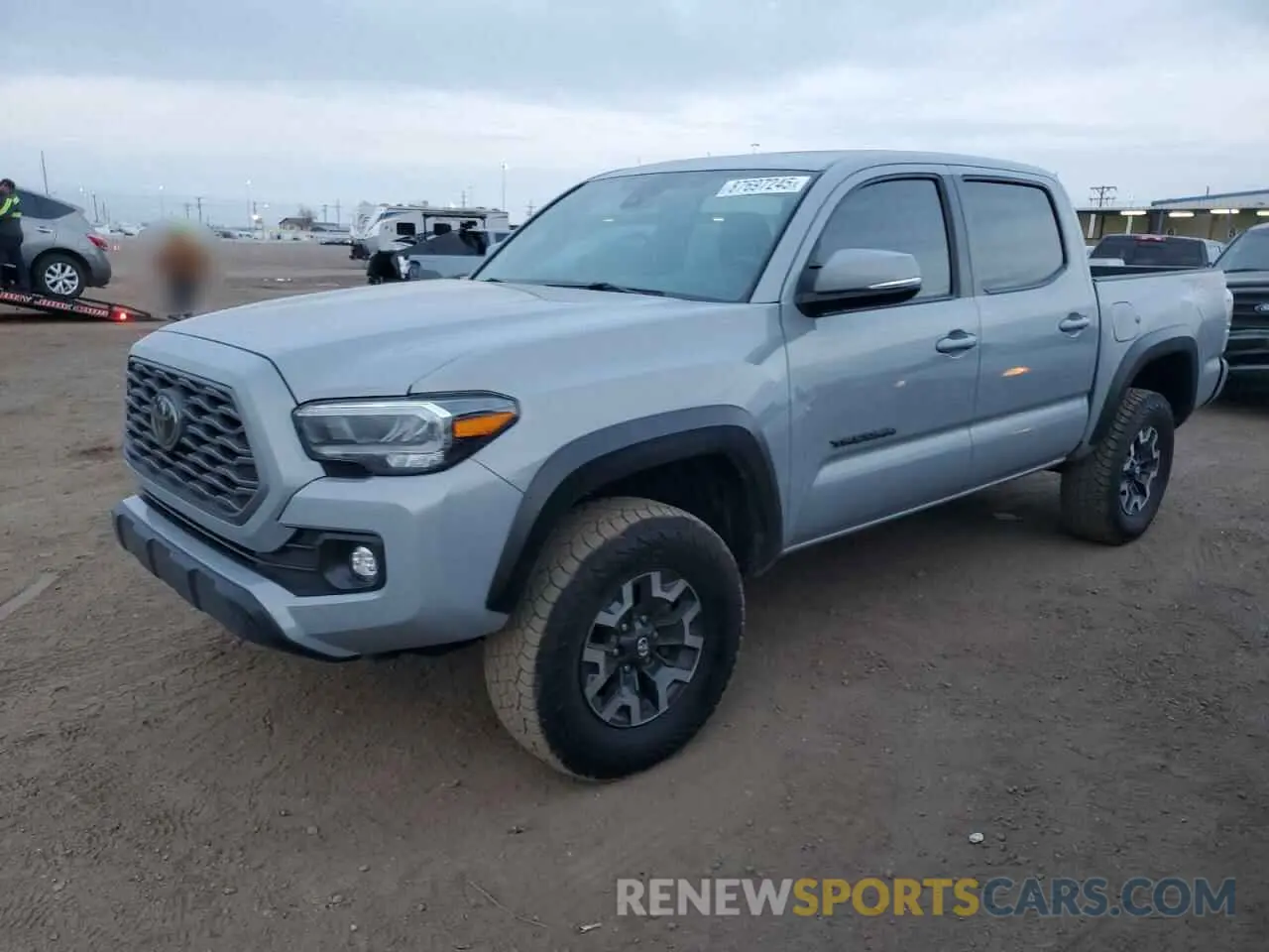 1 Photograph of a damaged car 3TYCZ5AN2MT012331 TOYOTA TACOMA 2021