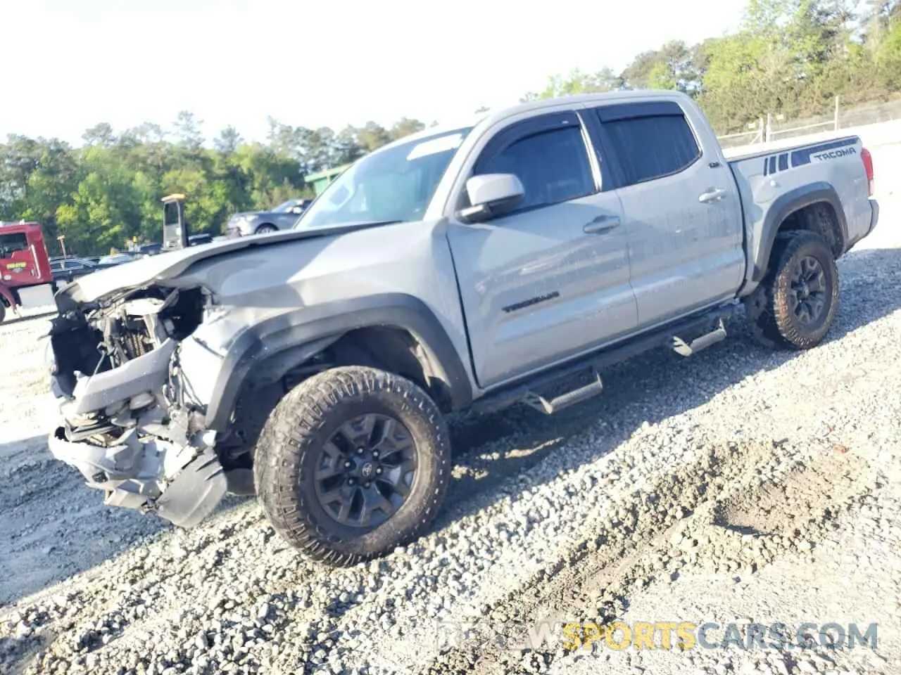 1 Photograph of a damaged car 3TYCZ5AN2MT027654 TOYOTA TACOMA 2021