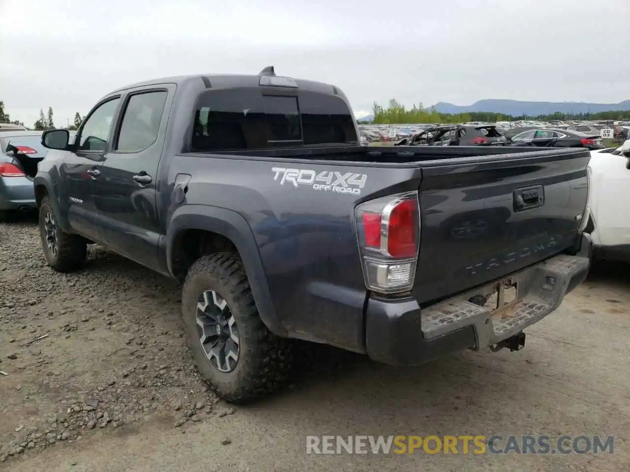 3 Photograph of a damaged car 3TYCZ5AN2MT028027 TOYOTA TACOMA 2021