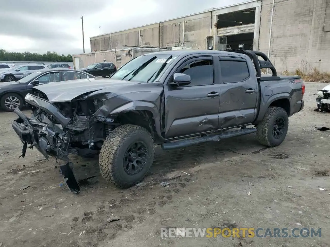 1 Photograph of a damaged car 3TYCZ5AN3MT029090 TOYOTA TACOMA 2021