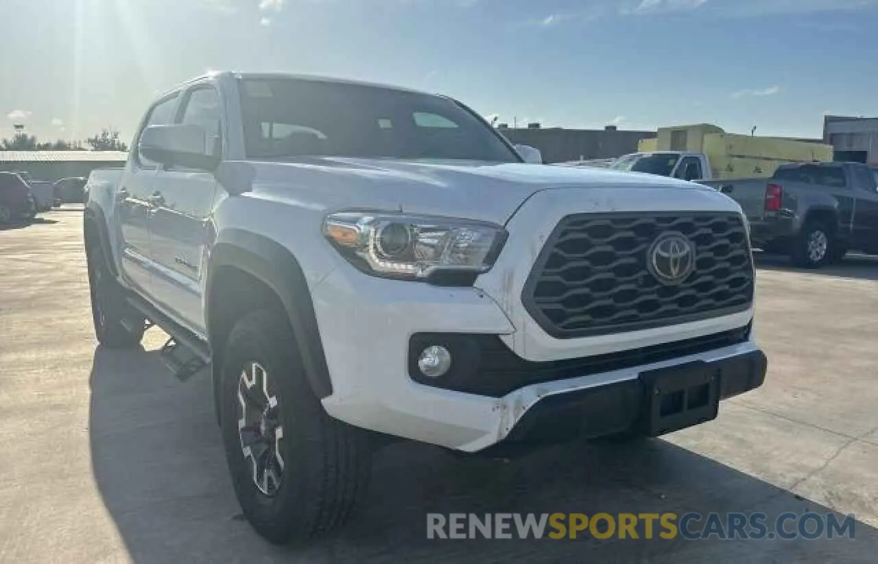 1 Photograph of a damaged car 3TYCZ5AN3MT029204 TOYOTA TACOMA 2021