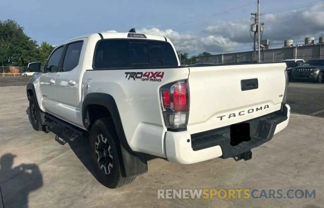 4 Photograph of a damaged car 3TYCZ5AN3MT029204 TOYOTA TACOMA 2021