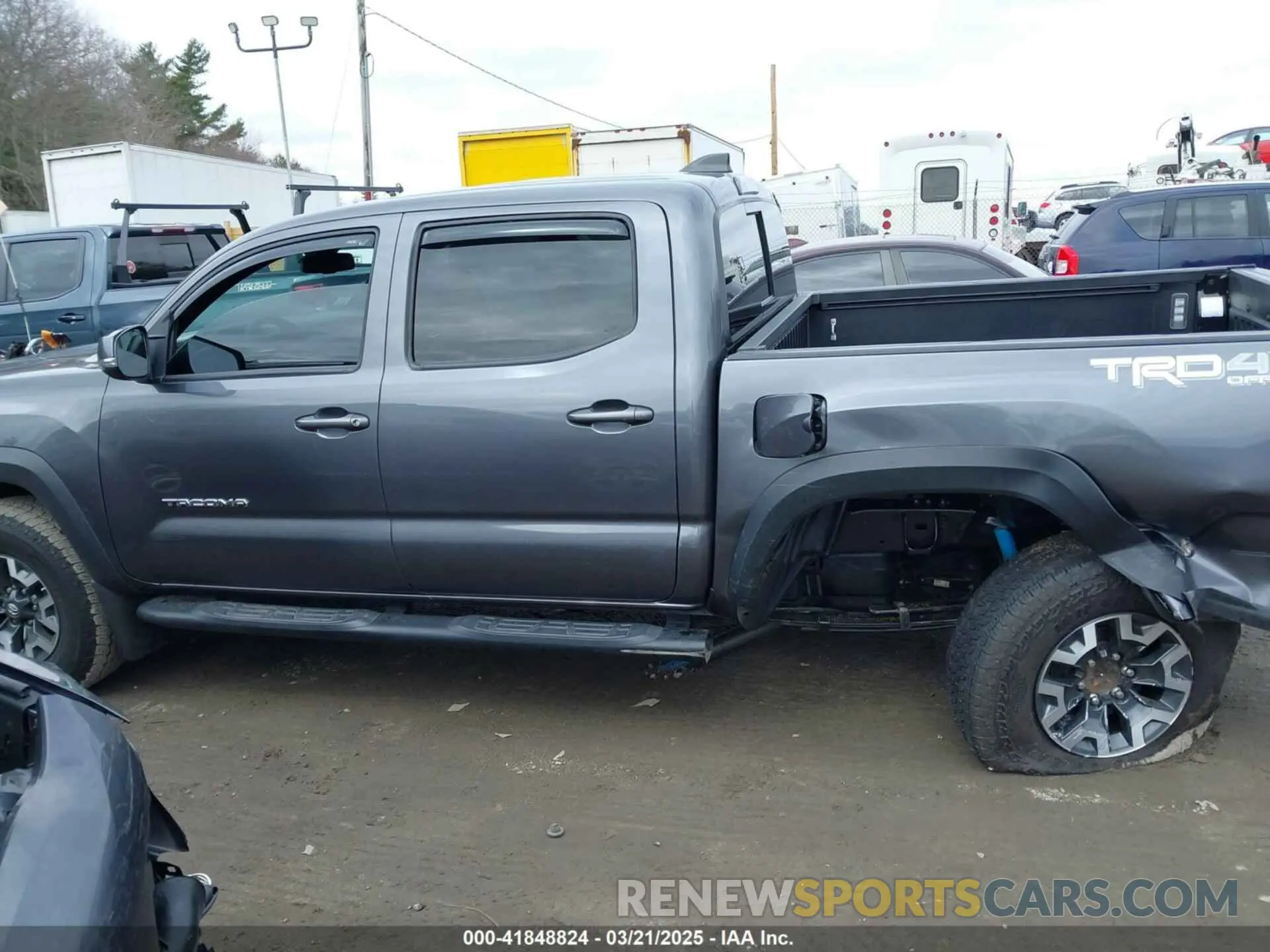 14 Photograph of a damaged car 3TYCZ5AN3MT049937 TOYOTA TACOMA 2021