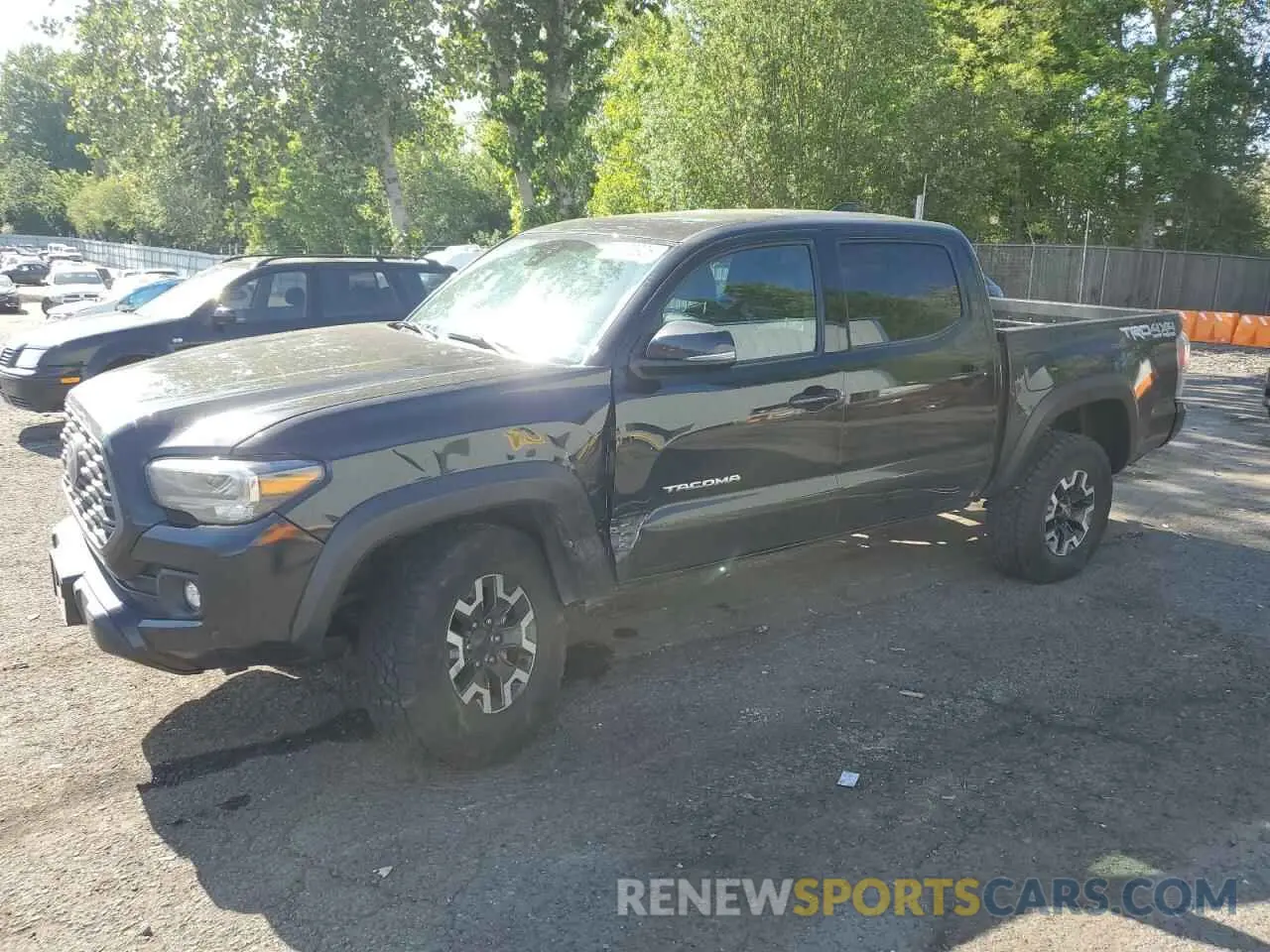 1 Photograph of a damaged car 3TYCZ5AN3MT050456 TOYOTA TACOMA 2021