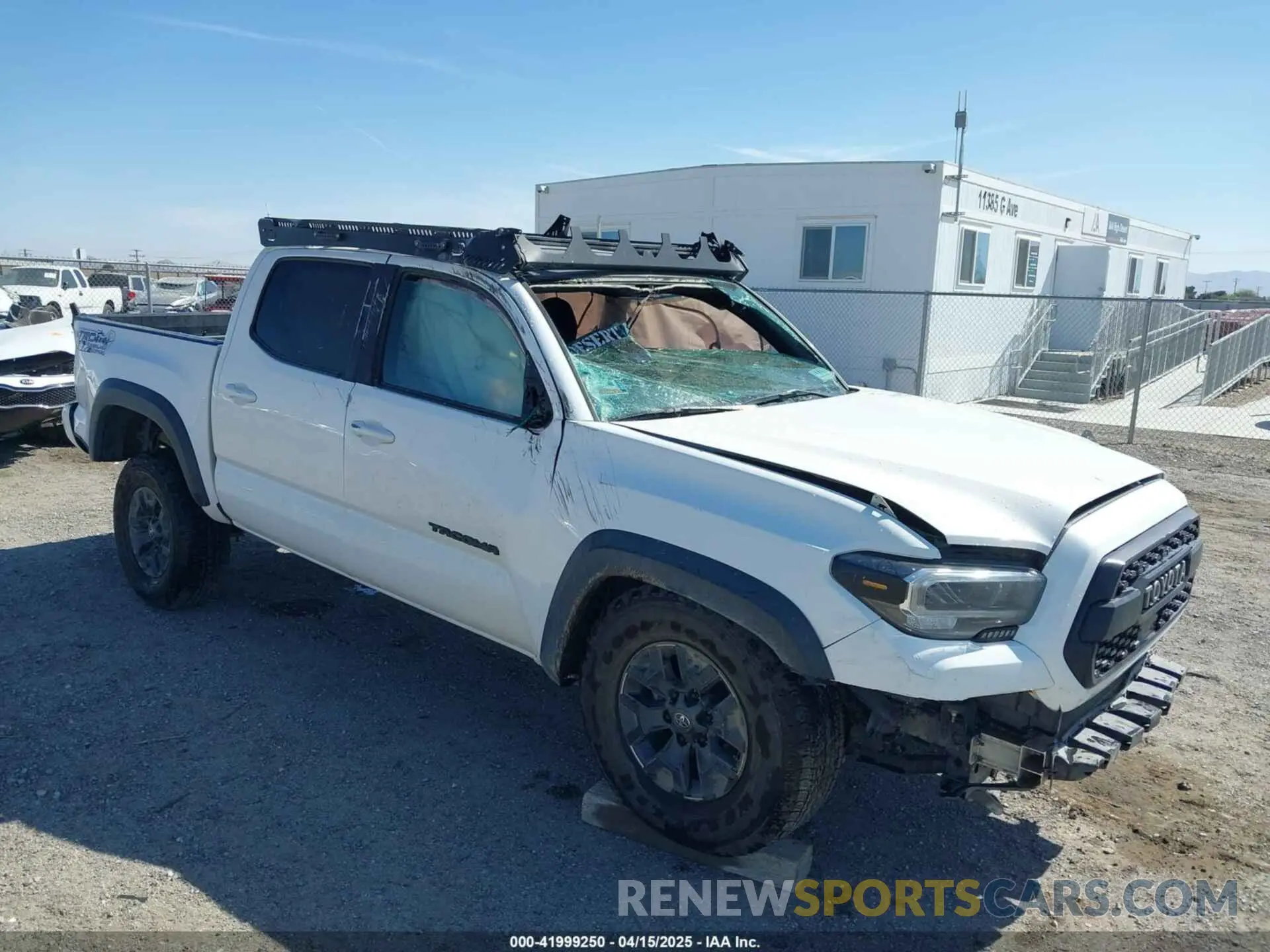 1 Photograph of a damaged car 3TYCZ5AN3MT052496 TOYOTA TACOMA 2021
