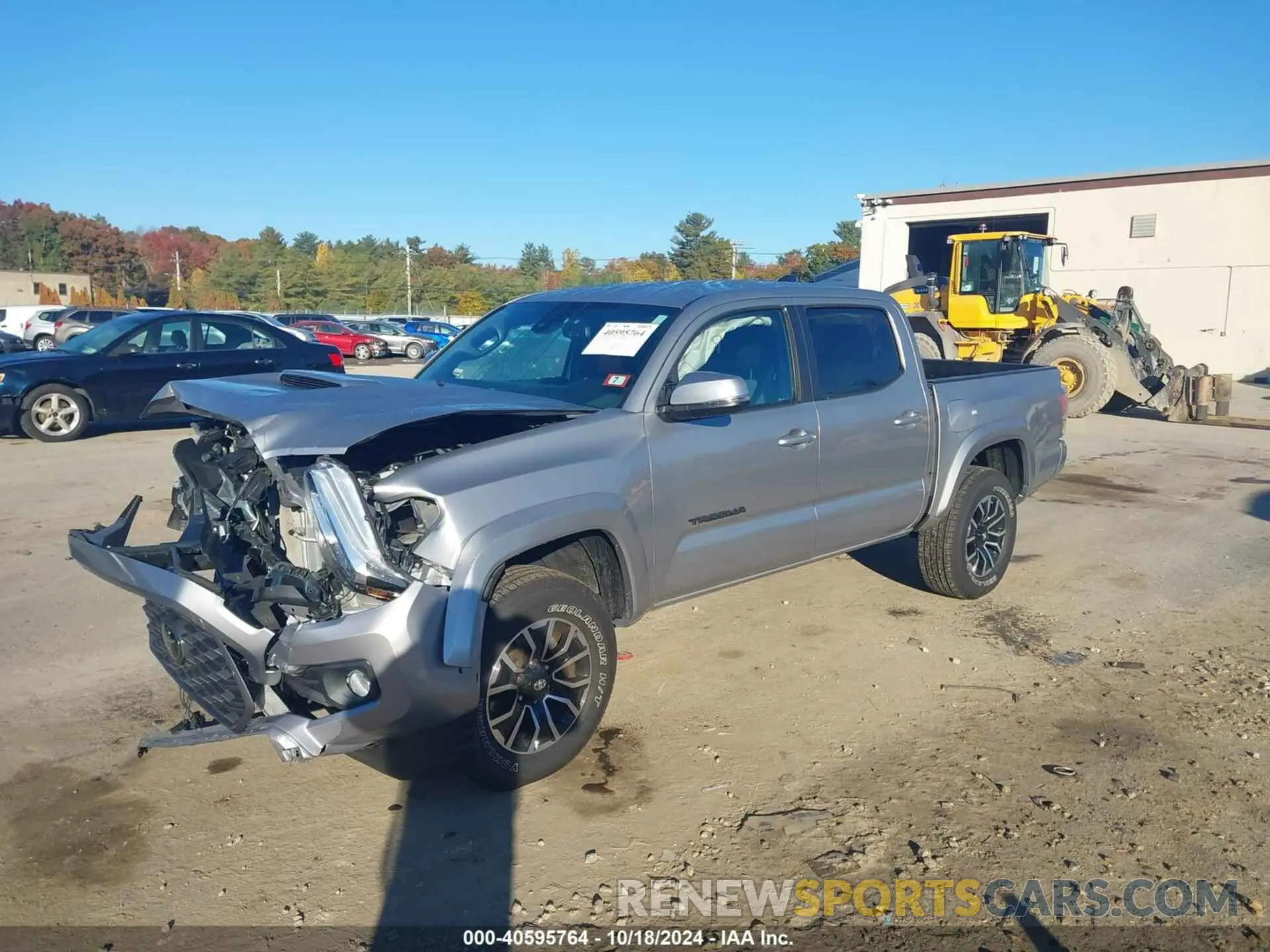 2 Photograph of a damaged car 3TYCZ5AN4MT038316 TOYOTA TACOMA 2021
