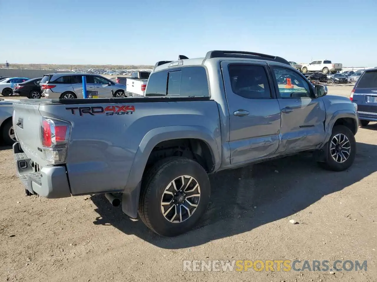 3 Photograph of a damaged car 3TYCZ5AN4MT047520 TOYOTA TACOMA 2021