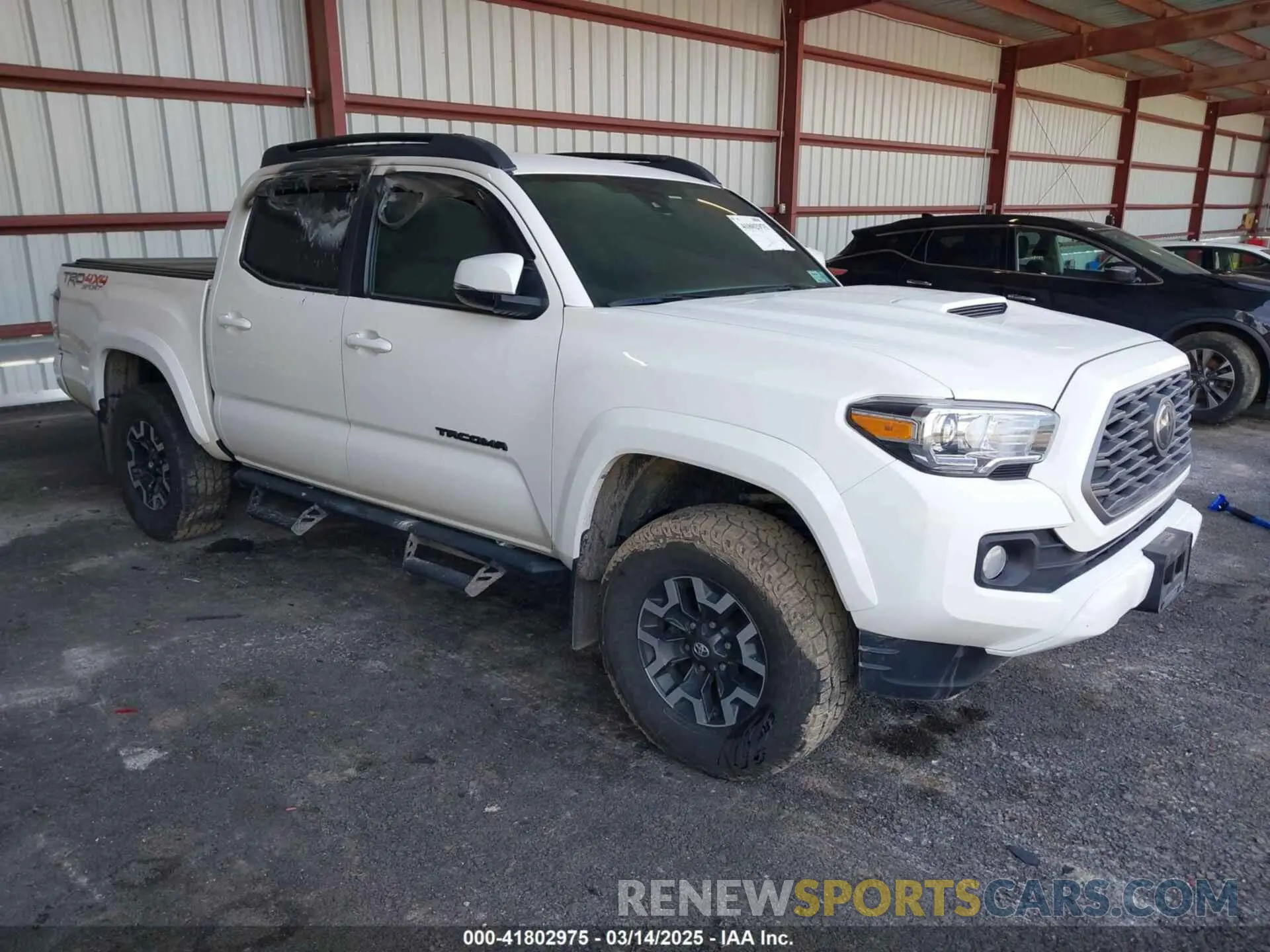 1 Photograph of a damaged car 3TYCZ5AN4MT048876 TOYOTA TACOMA 2021