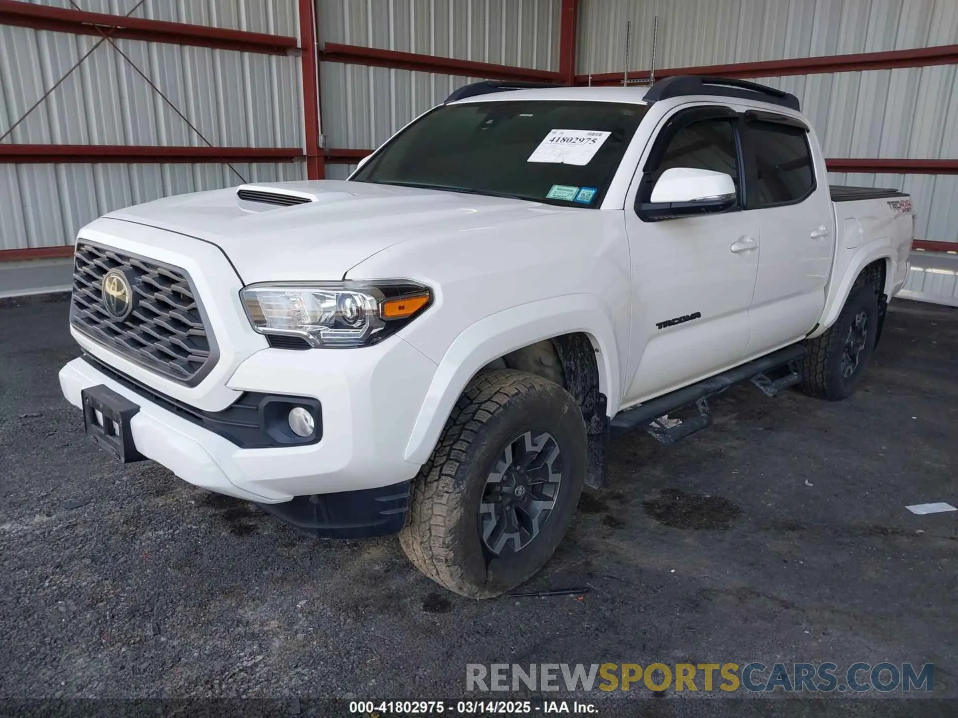 2 Photograph of a damaged car 3TYCZ5AN4MT048876 TOYOTA TACOMA 2021