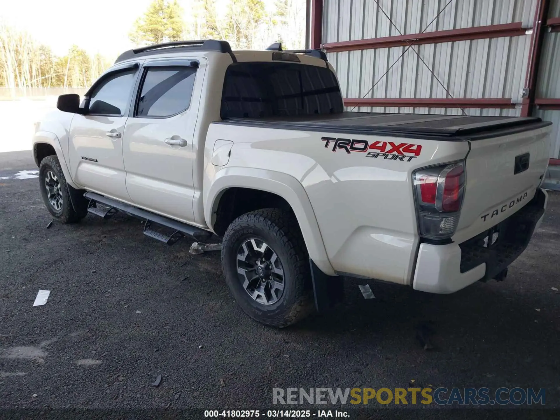 3 Photograph of a damaged car 3TYCZ5AN4MT048876 TOYOTA TACOMA 2021