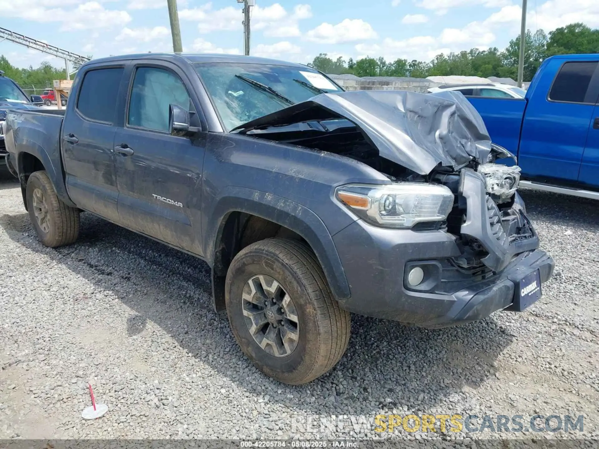 1 Photograph of a damaged car 3TYCZ5AN4MT049607 TOYOTA TACOMA 2021