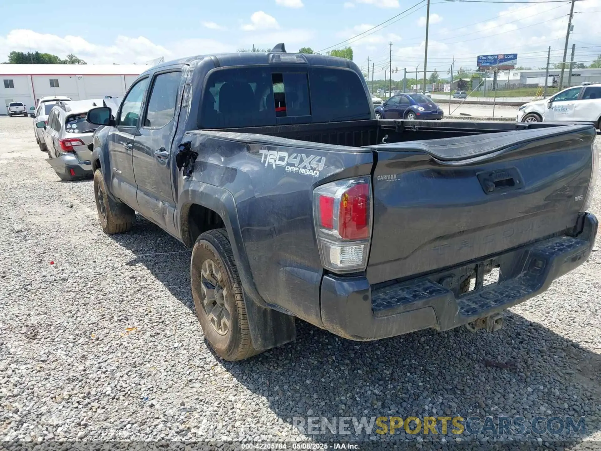 3 Photograph of a damaged car 3TYCZ5AN4MT049607 TOYOTA TACOMA 2021