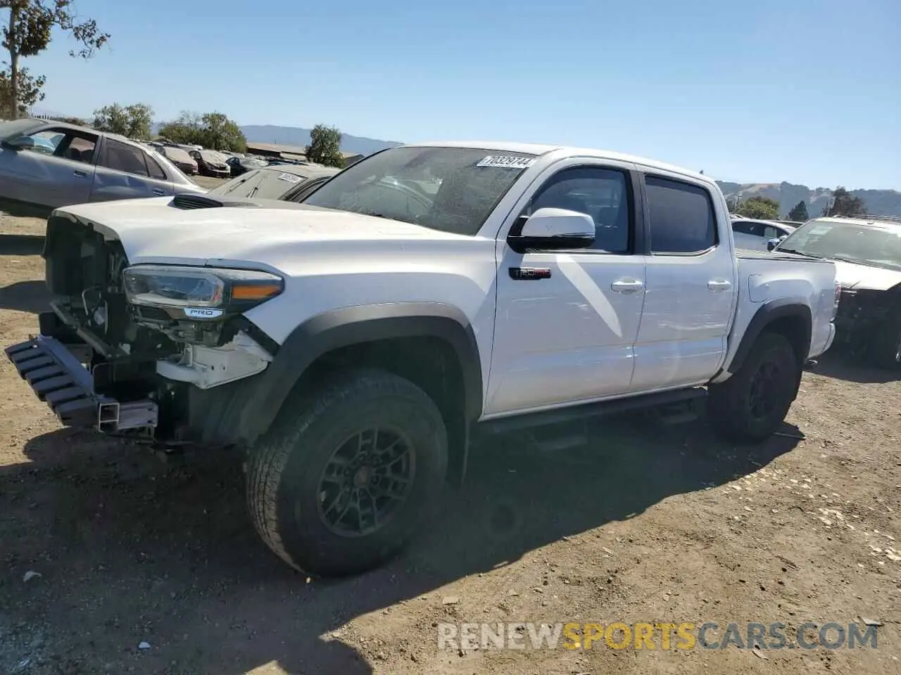 1 Photograph of a damaged car 3TYCZ5AN5MT041936 TOYOTA TACOMA 2021