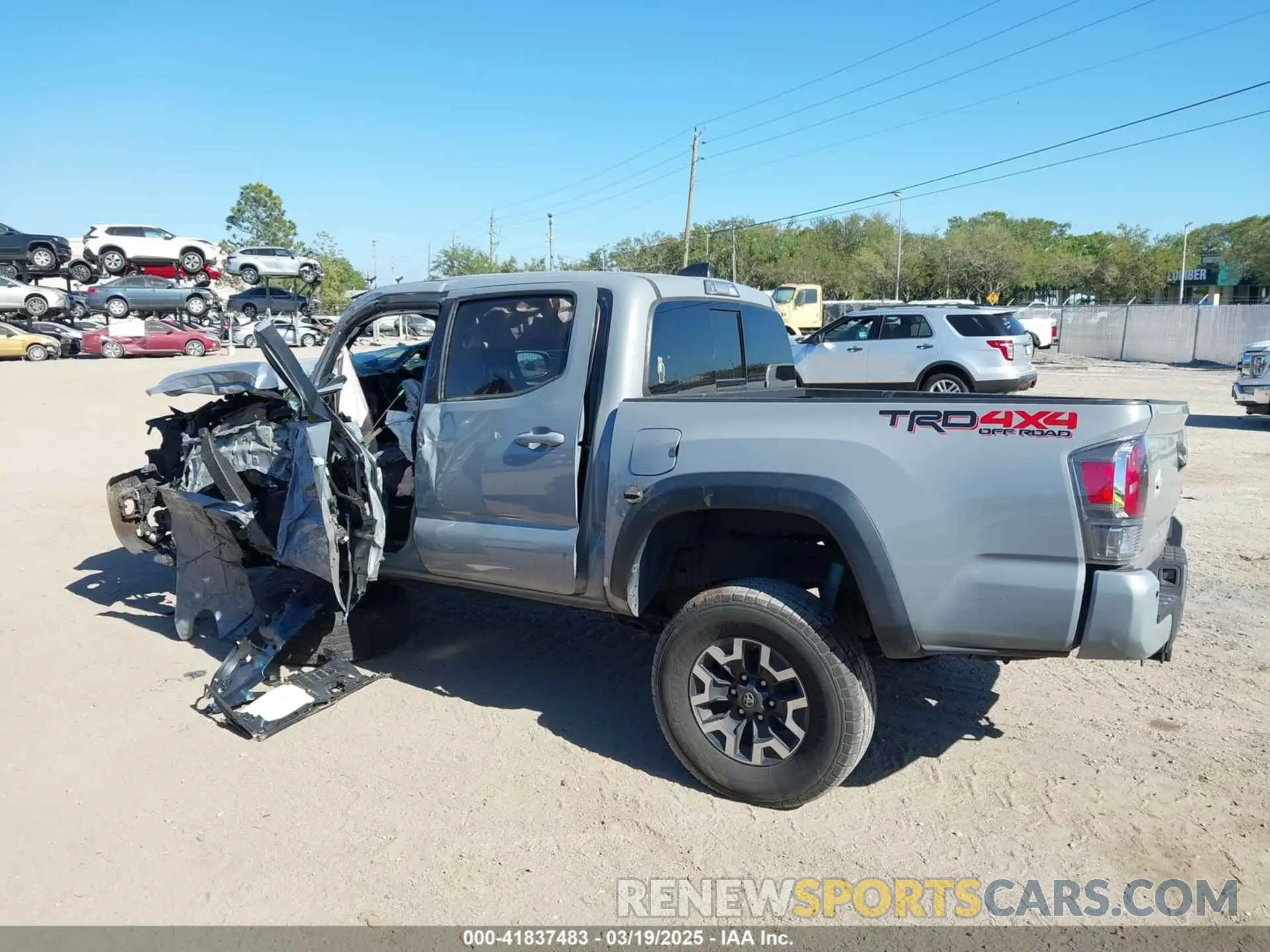 13 Photograph of a damaged car 3TYCZ5AN6MT010792 TOYOTA TACOMA 2021