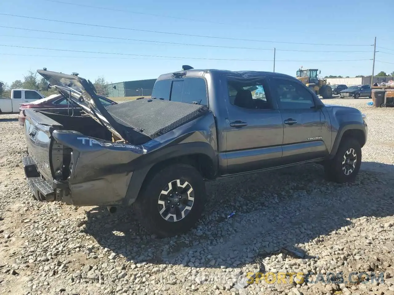 3 Photograph of a damaged car 3TYCZ5AN6MT024966 TOYOTA TACOMA 2021
