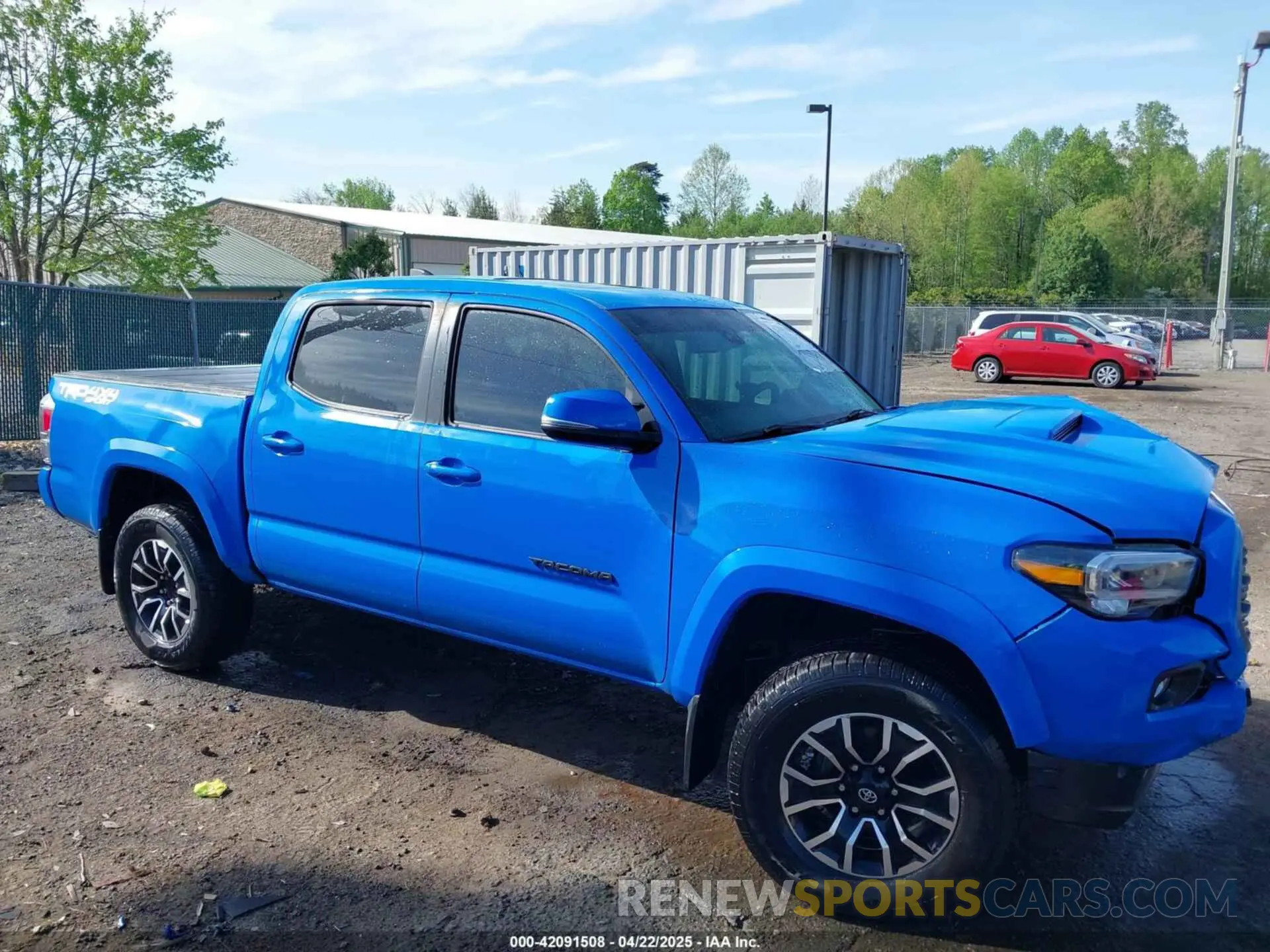1 Photograph of a damaged car 3TYCZ5AN7MT008274 TOYOTA TACOMA 2021