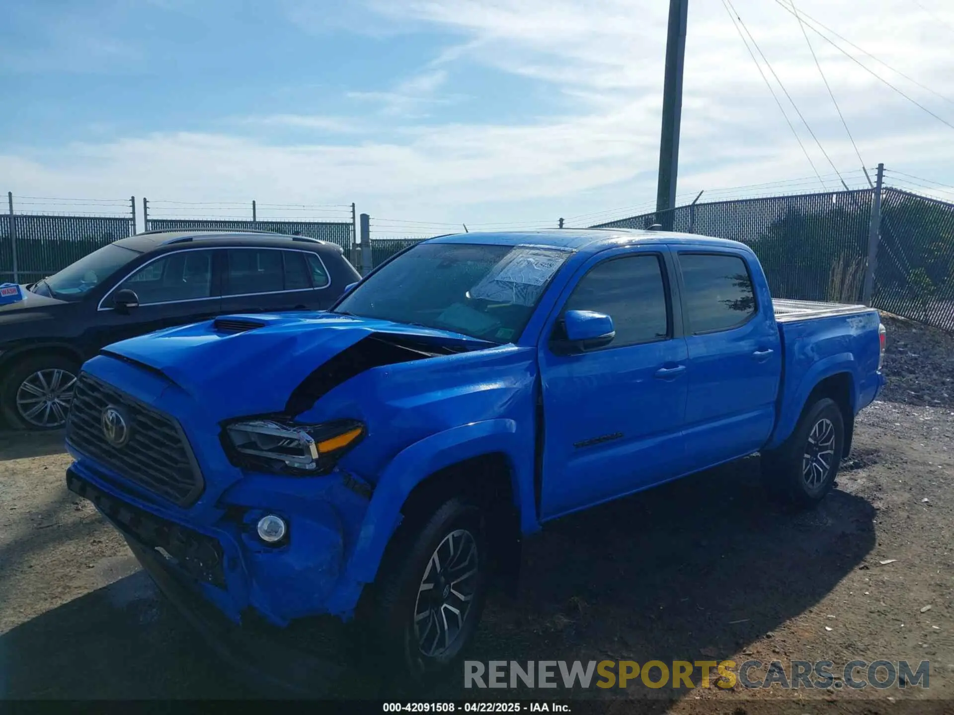 2 Photograph of a damaged car 3TYCZ5AN7MT008274 TOYOTA TACOMA 2021