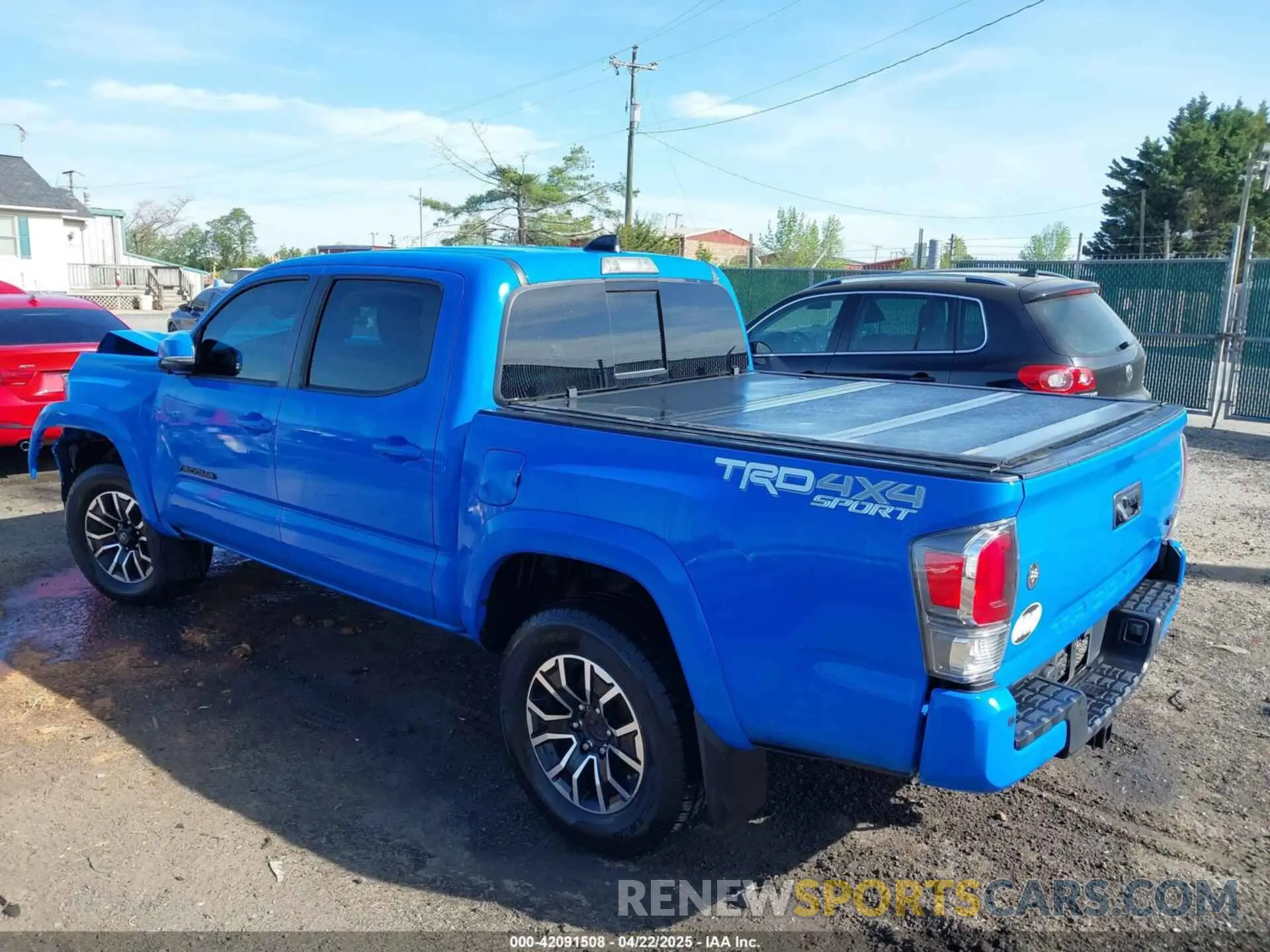 3 Photograph of a damaged car 3TYCZ5AN7MT008274 TOYOTA TACOMA 2021