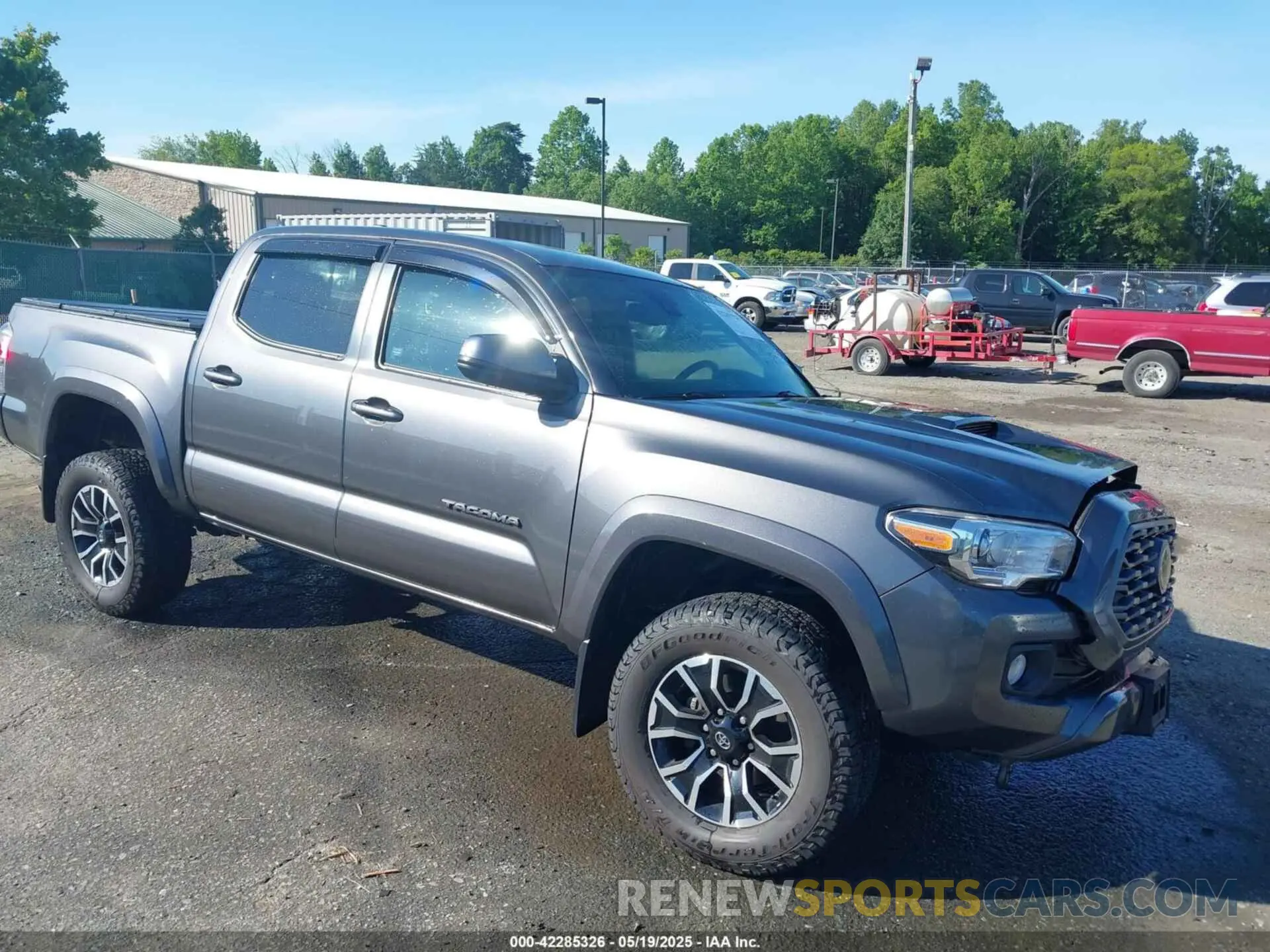 1 Photograph of a damaged car 3TYCZ5AN7MT017377 TOYOTA TACOMA 2021
