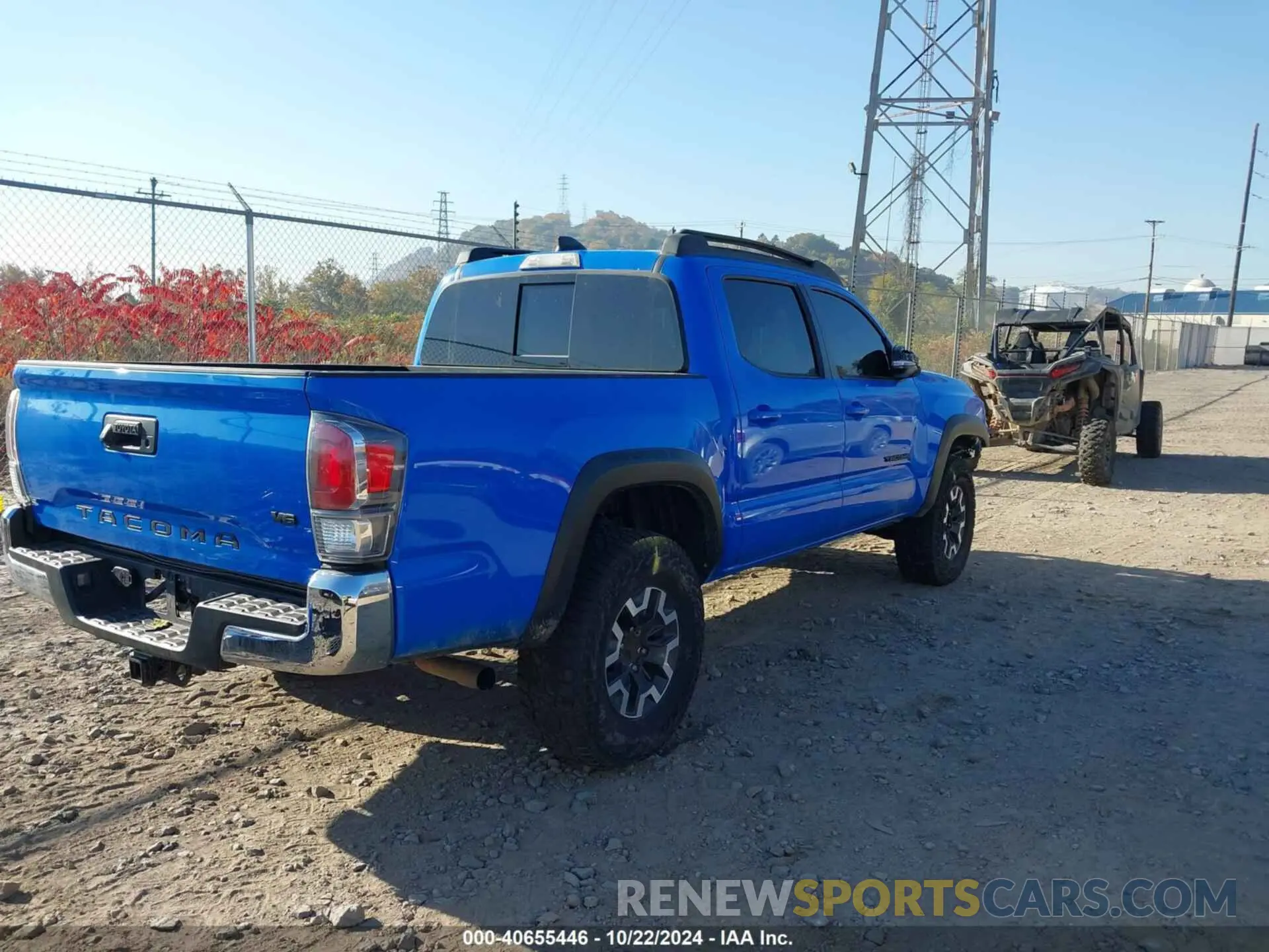 4 Photograph of a damaged car 3TYCZ5AN7MT032591 TOYOTA TACOMA 2021