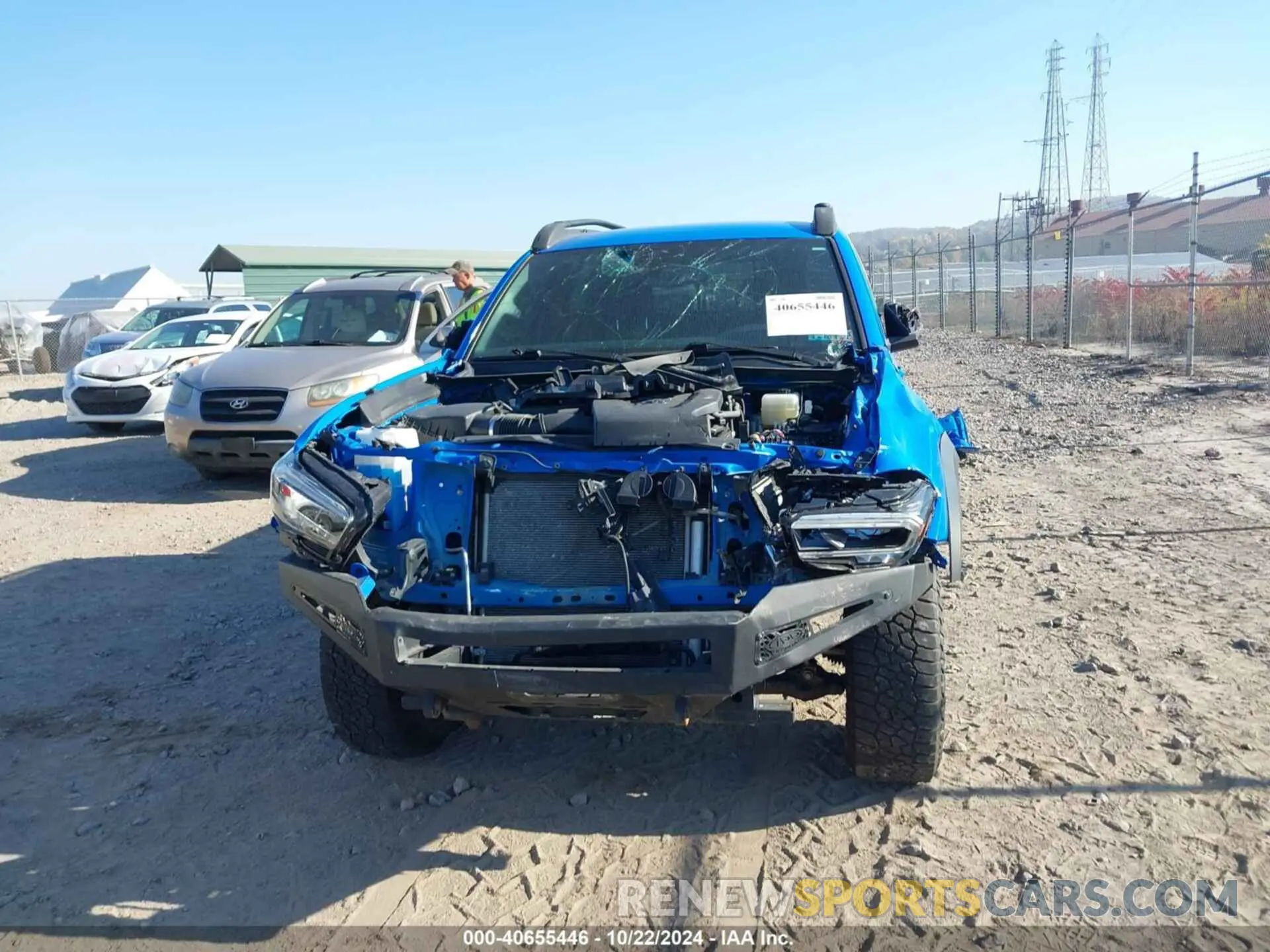 6 Photograph of a damaged car 3TYCZ5AN7MT032591 TOYOTA TACOMA 2021