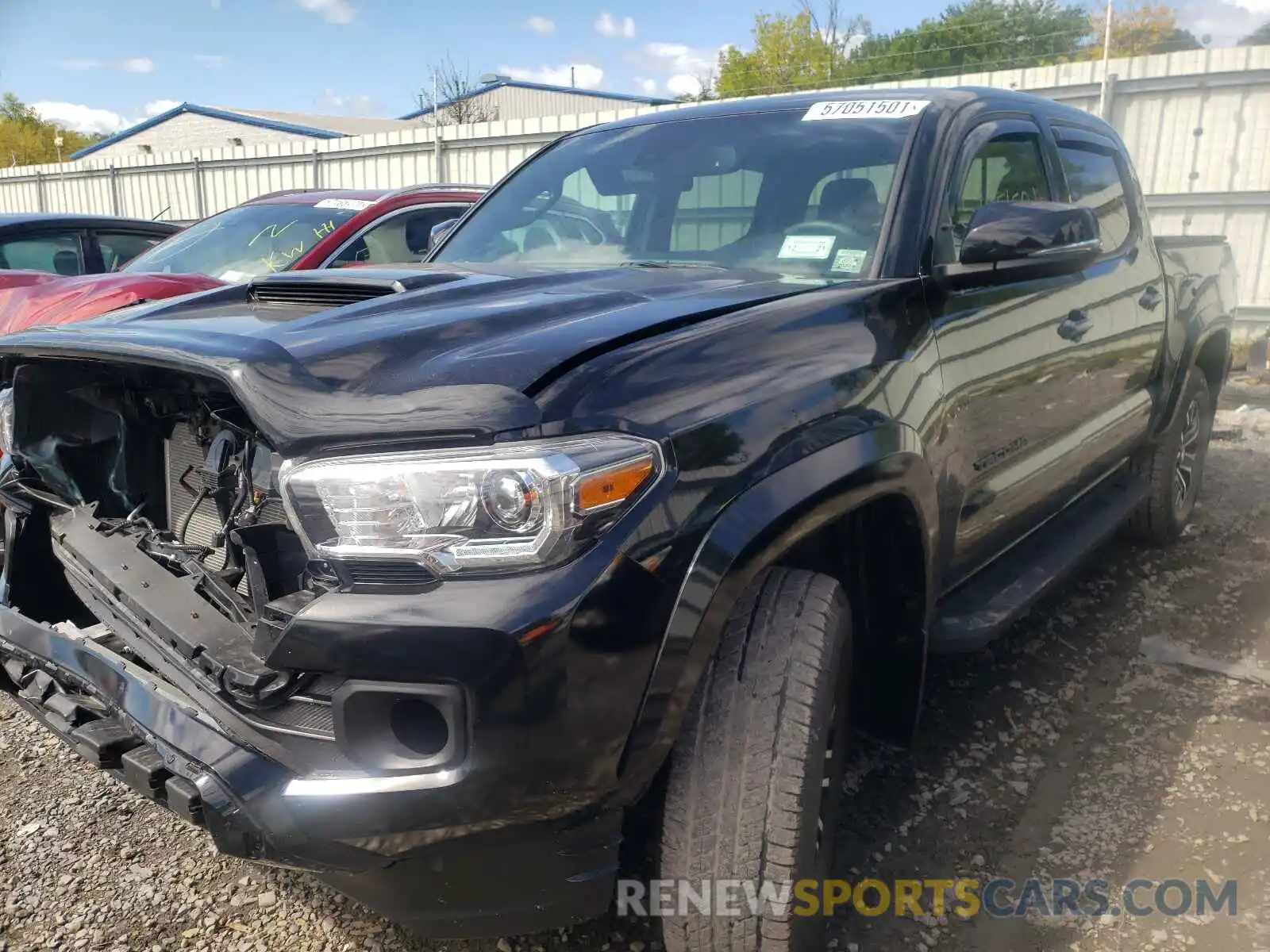 2 Photograph of a damaged car 3TYCZ5AN7MT035037 TOYOTA TACOMA 2021