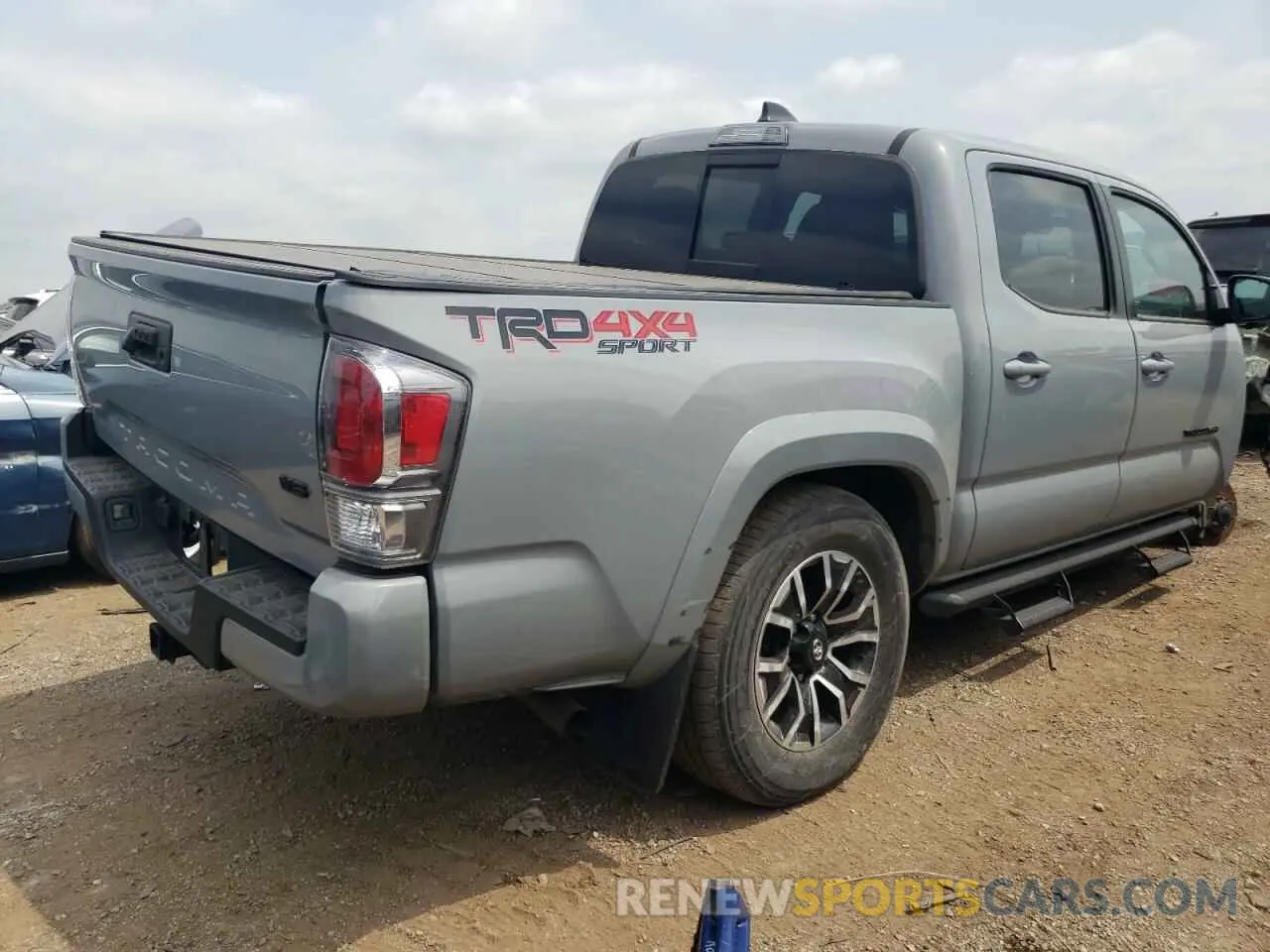 3 Photograph of a damaged car 3TYCZ5AN7MT036205 TOYOTA TACOMA 2021
